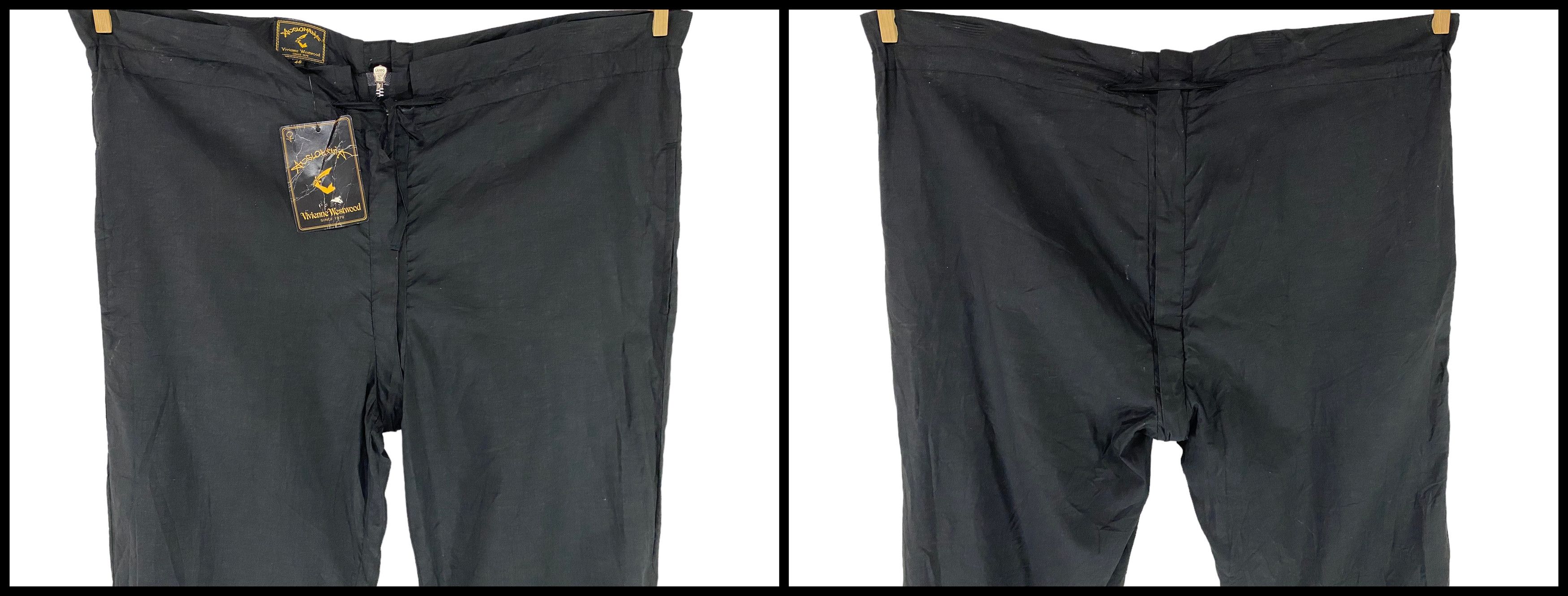 Designer × Seditionaries × Vivienne Westwood NOS Vivienne Westwood drawstring zipper split pant Size US 32 / EU 48 - 4 Thumbnail