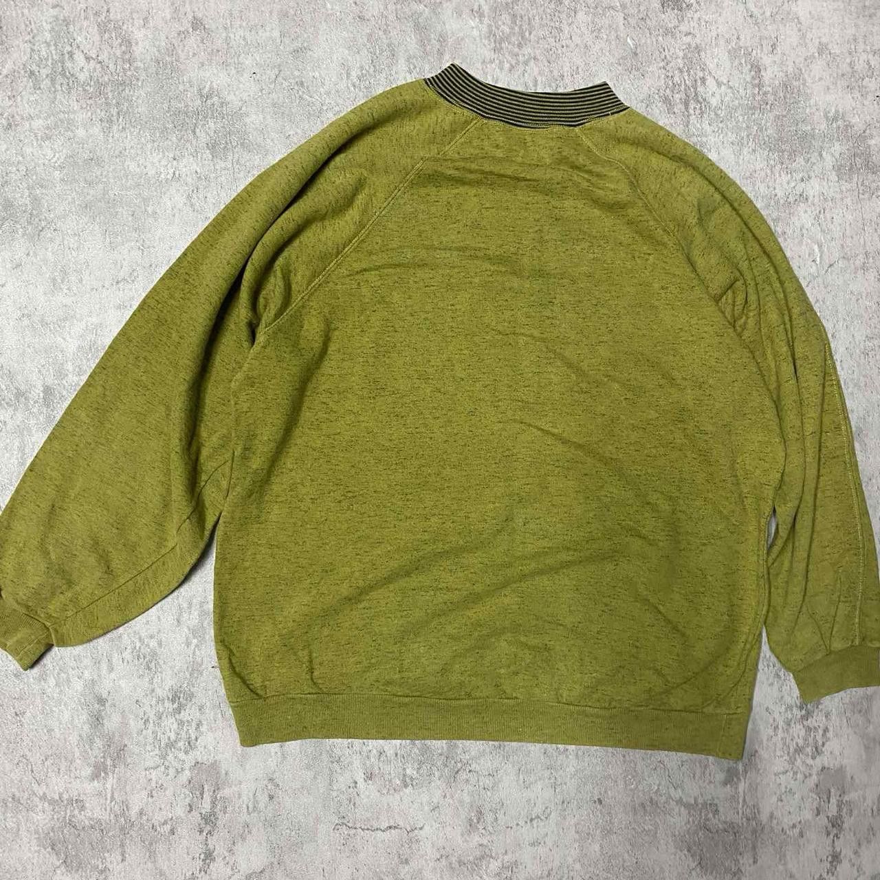 Other Green and black vintage 90s sweatshirt with embroidered logo Size US M / EU 48-50 / 2 - 4 Thumbnail