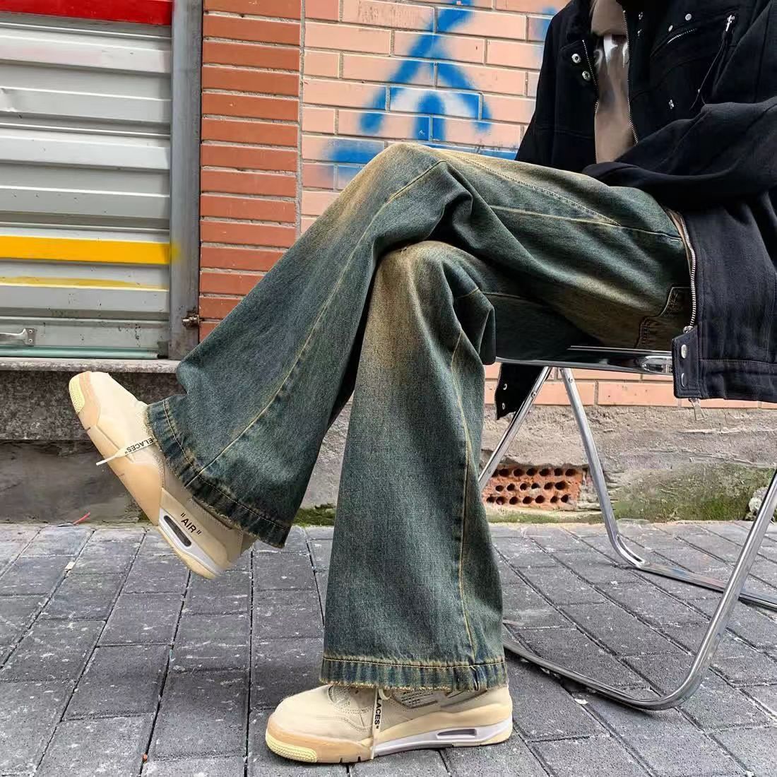 Japanese Brand × Vintage High Street Vintage Loose Jeans Blue Size US 32 / EU 48 - 4 Thumbnail