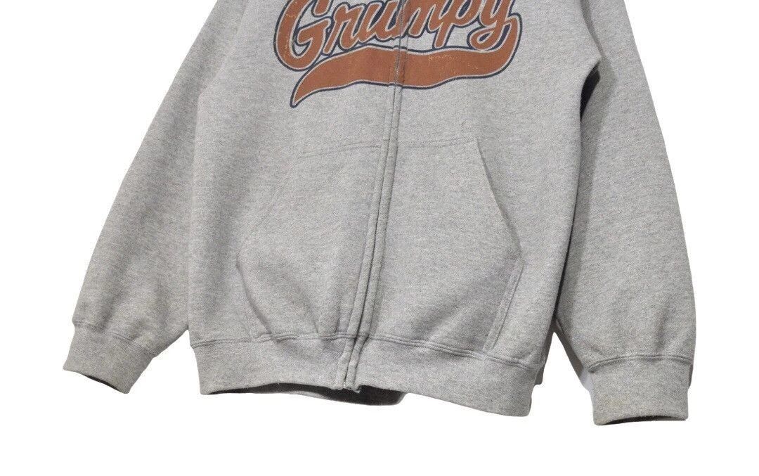 Disney Disney World Vintage Grumpy Zip Hoodie Men's L Gray Size US L / EU 52-54 / 3 - 6 Thumbnail