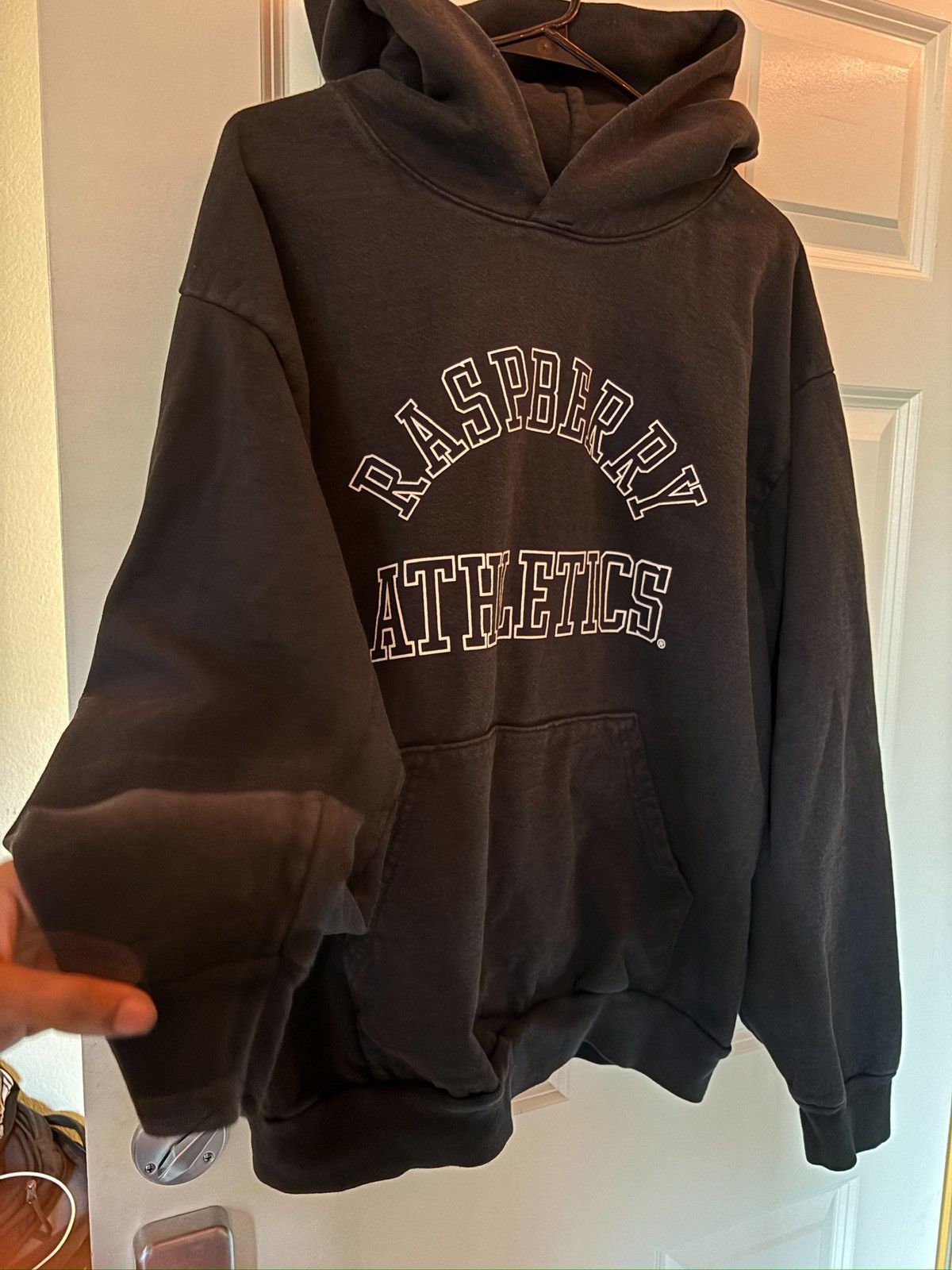 The GV Gallery Washed Black Raspberry Athletics Hoodies Size US M / EU 48-50 / 2 - 2 Thumbnail