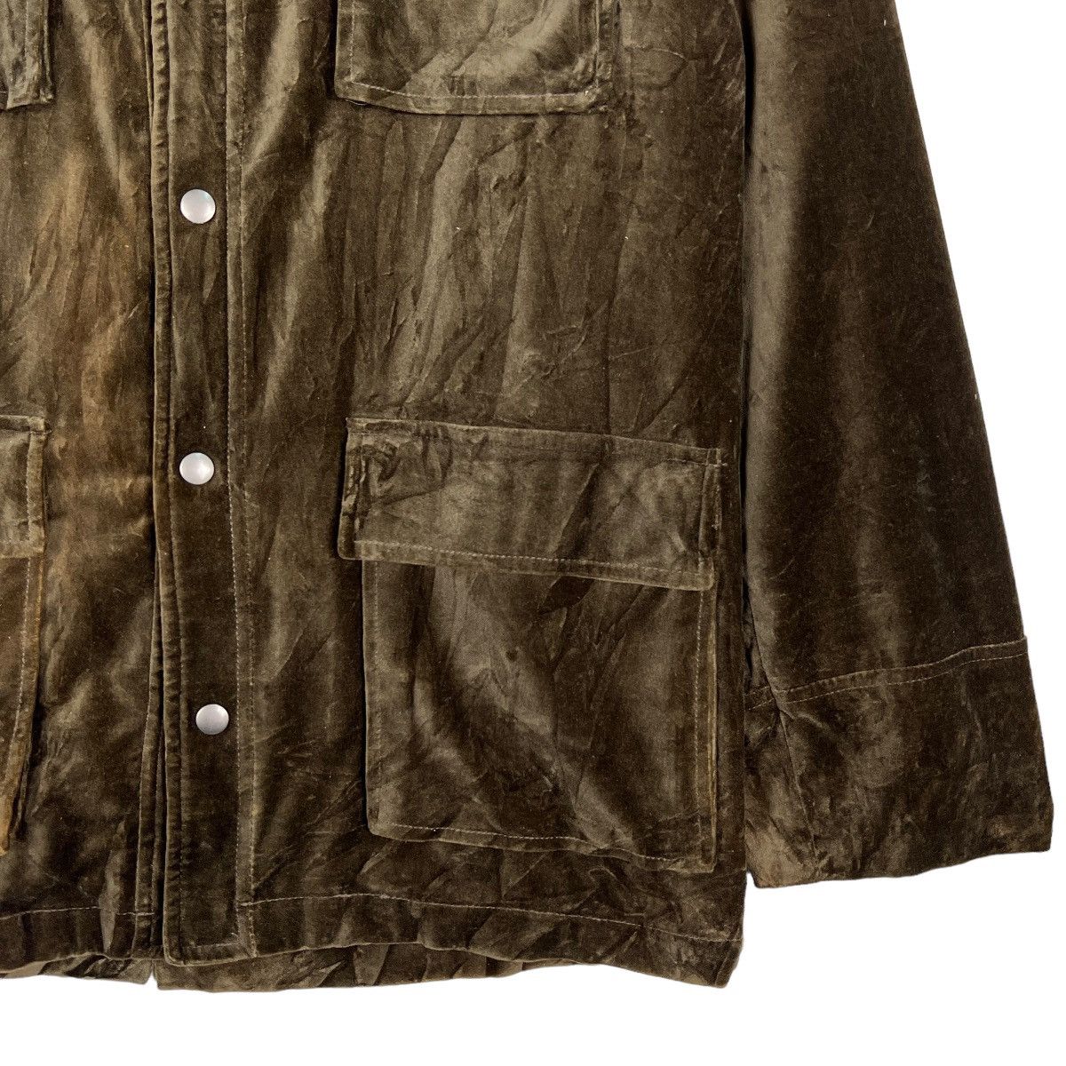 Kansai Yamamoto 🔥 KANSAI JEANS CORDUROY VELVET FIELD JACKET Size US L / EU 52-54 / 3 - 5 Thumbnail