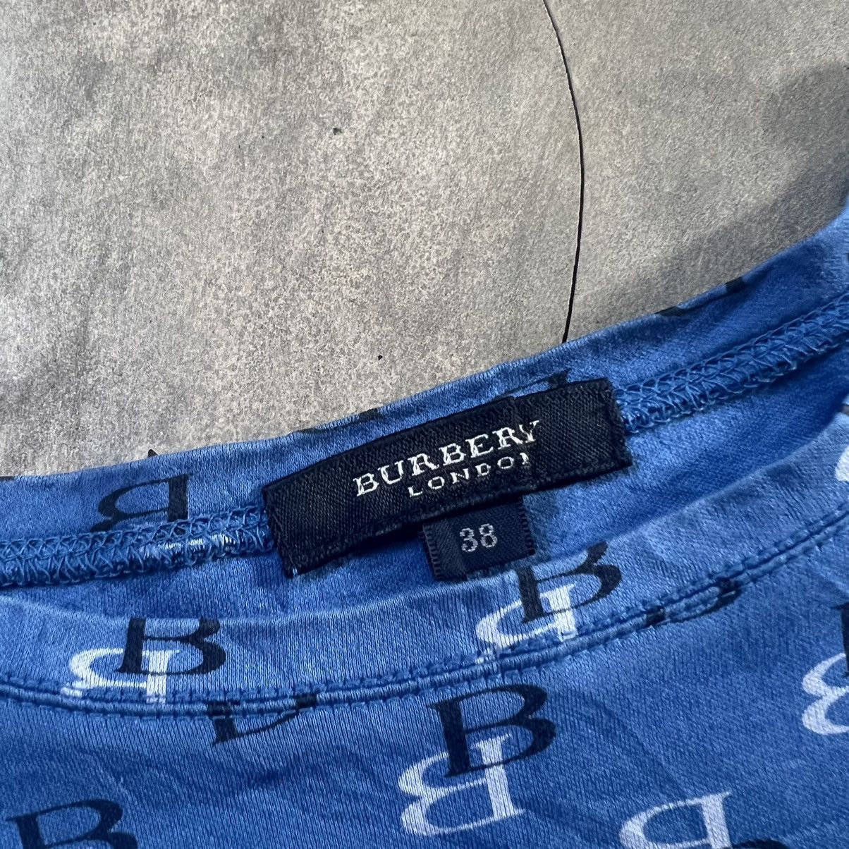 Burberry Burberry London BB Pattern Crop oversize Shirt Size M / US 6-8 / IT 42-44 - 4 Thumbnail