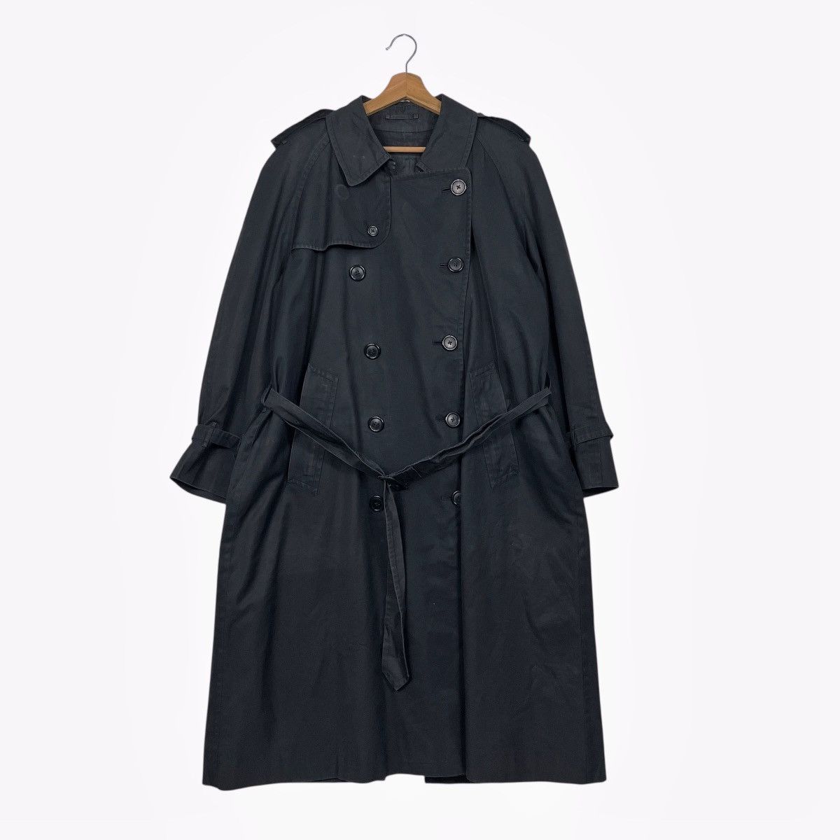 Burberry Burberry London Double Breasted Belted Nova Check Trenchcoat Size US L / EU 52-54 / 3 - 2 Thumbnail