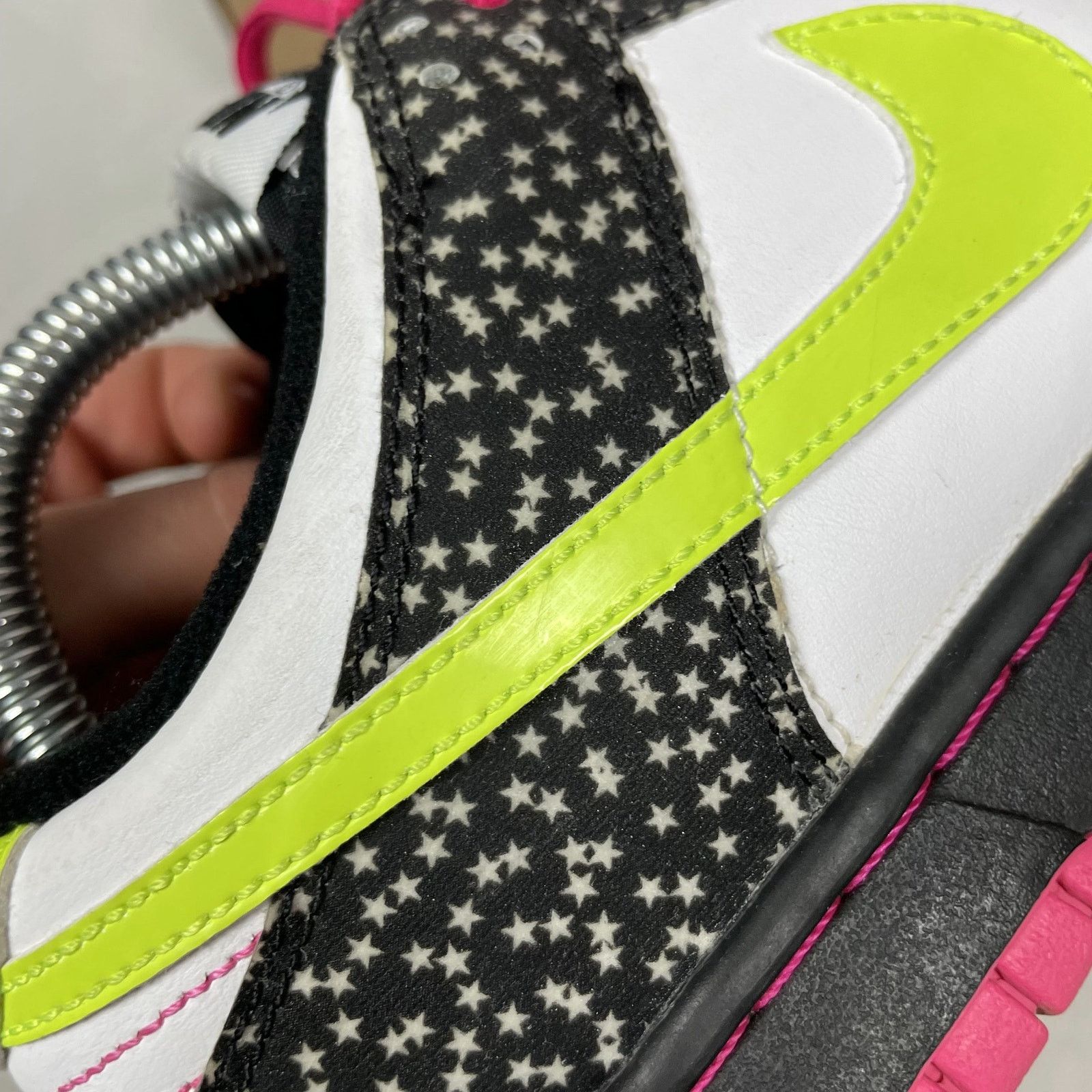 Nike Nike Dunk Low GS 309601-174 White/Black Shoes 6Y Size US 6 / EU 39 - 12 Thumbnail