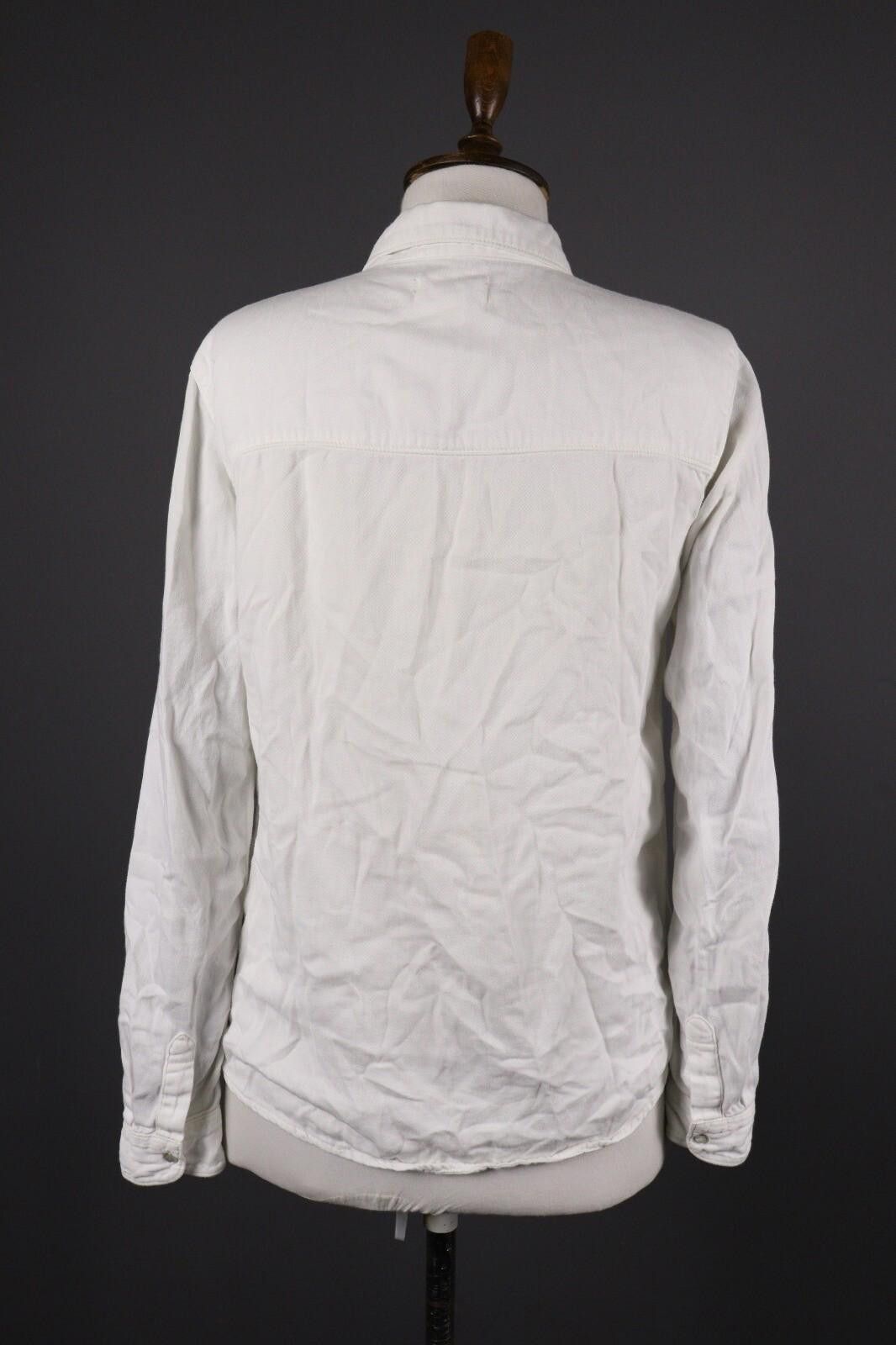 Wilkes Bashford BA&SH White Two Pockets Button Down Blouse Shirt Size M Size M / US 6-8 / IT 42-44 - 6 Thumbnail