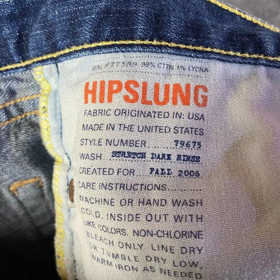 J.Crew × Vintage J Crew Hipslung Jeans Women's Size 30 Denim Distressed Size 32" / US 10 / IT 46 - 9 Thumbnail