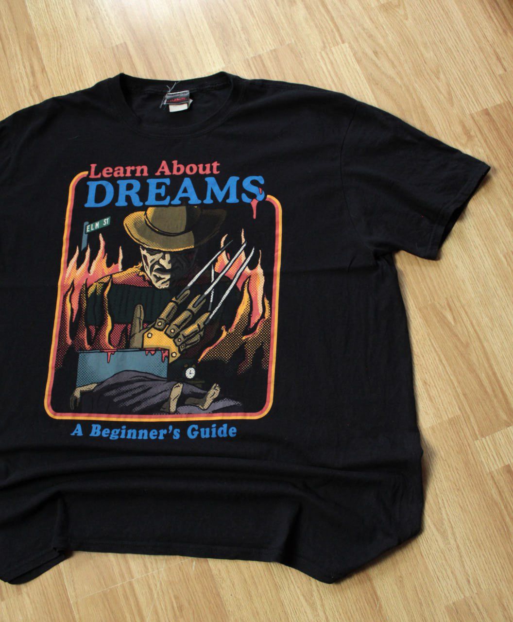 Vintage 🔥 A Nightmare On Elm Street Horror Movie T Shirt USA Tee Size US XXL / EU 58 / 5 - 2 Thumbnail