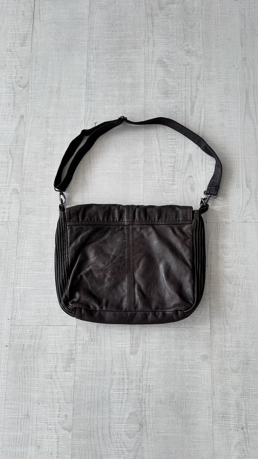 Allsaints AllSaints Infinite Leather Bag Messenger Crossbody Archive Size ONE SIZE - 12 Thumbnail