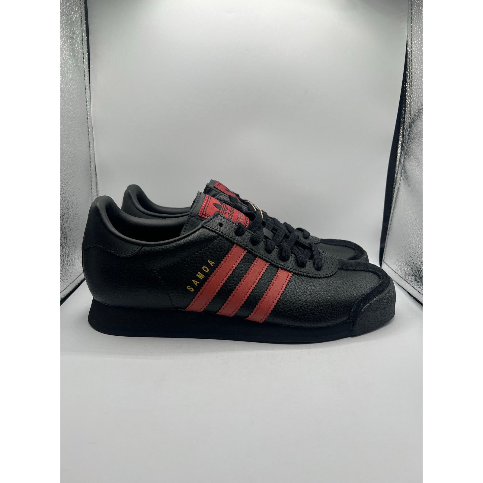 Adidas Adidas Samoa “Black Preloved ruby” size 10.5 men’s Size US 10.5 / EU 43-44 - 3 Thumbnail