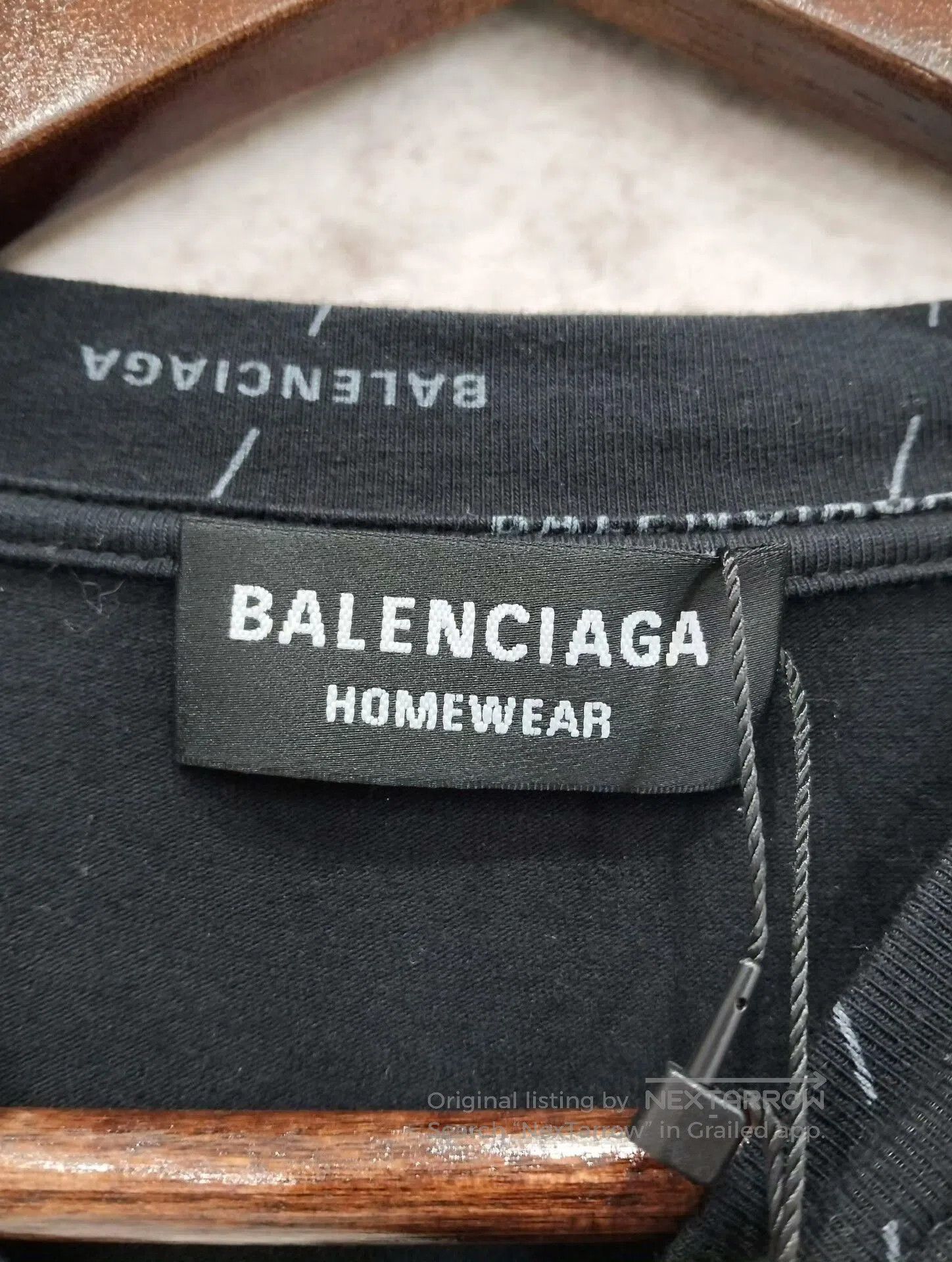 Balenciaga balenciaga black oversized graphic t-shirt. Size US M / EU 48-50 / 2 - 6 Thumbnail