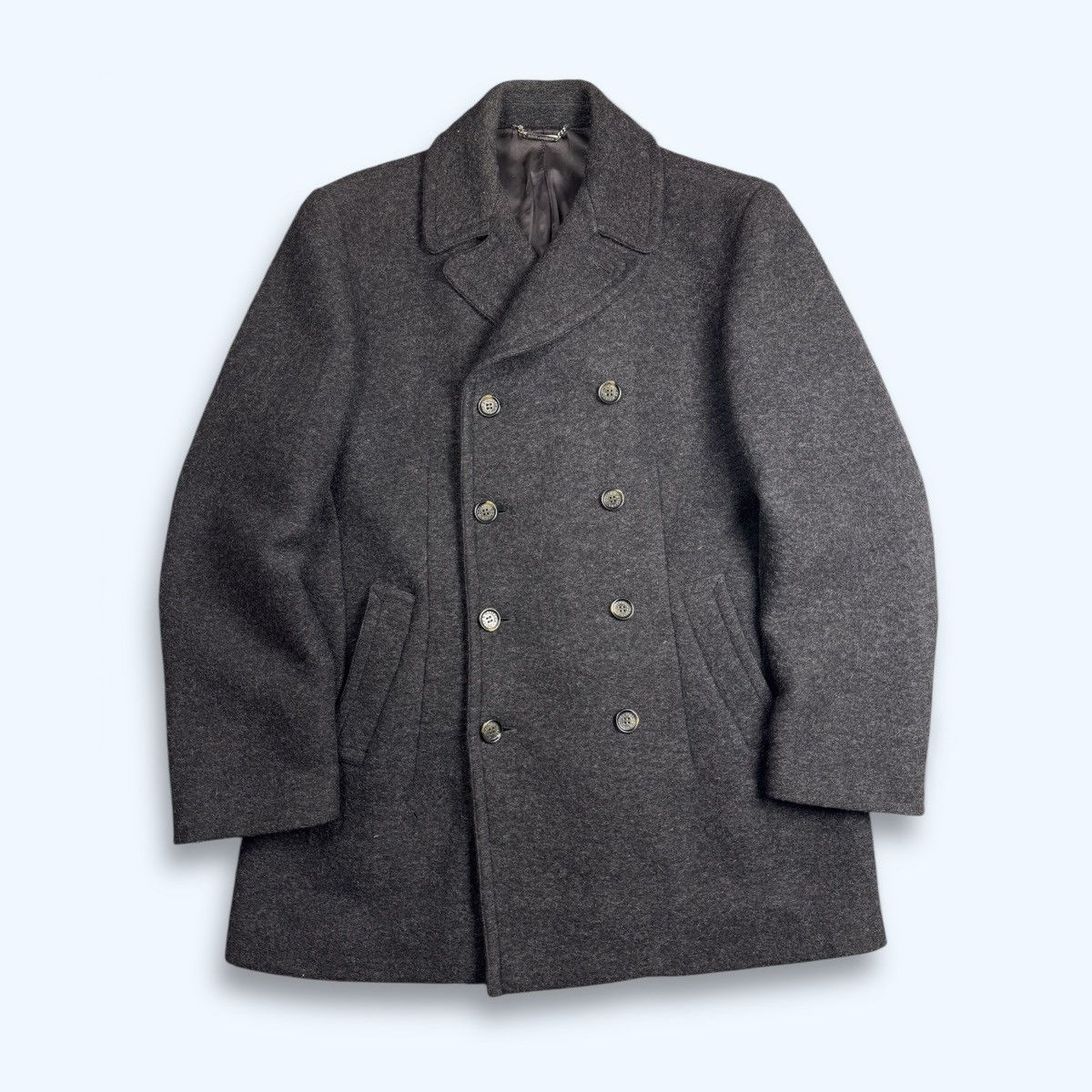 Dolce & Gabbana Dolce Gabbana Vintage Double Breasted Wool Coat Jacket 52/54 Size US L / EU 52-54 / 3 - 1 Thumbnail