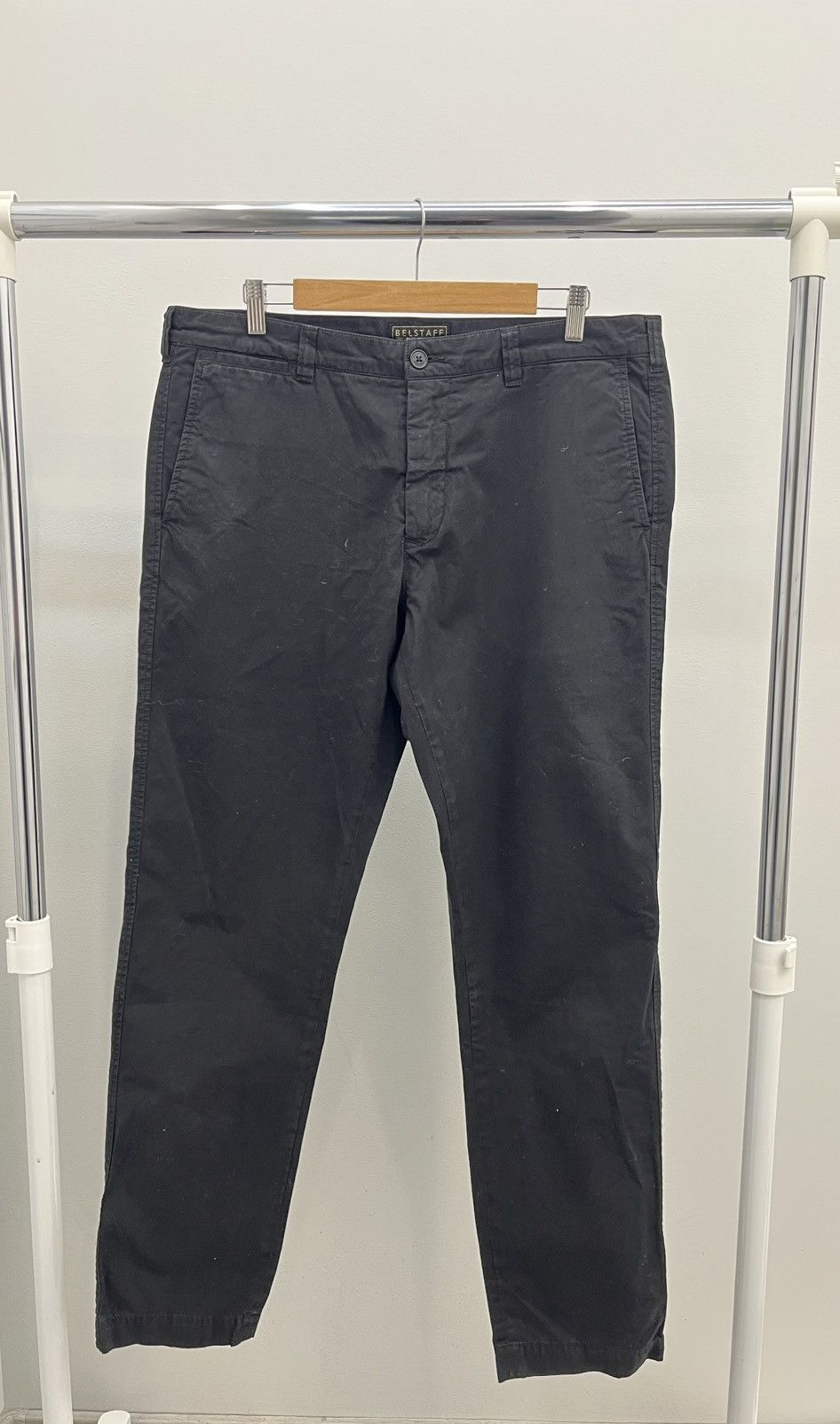 Belstaff Belstaff Gold Black Chino Cotton Pants Size US 36 / EU 52 - 1 Thumbnail
