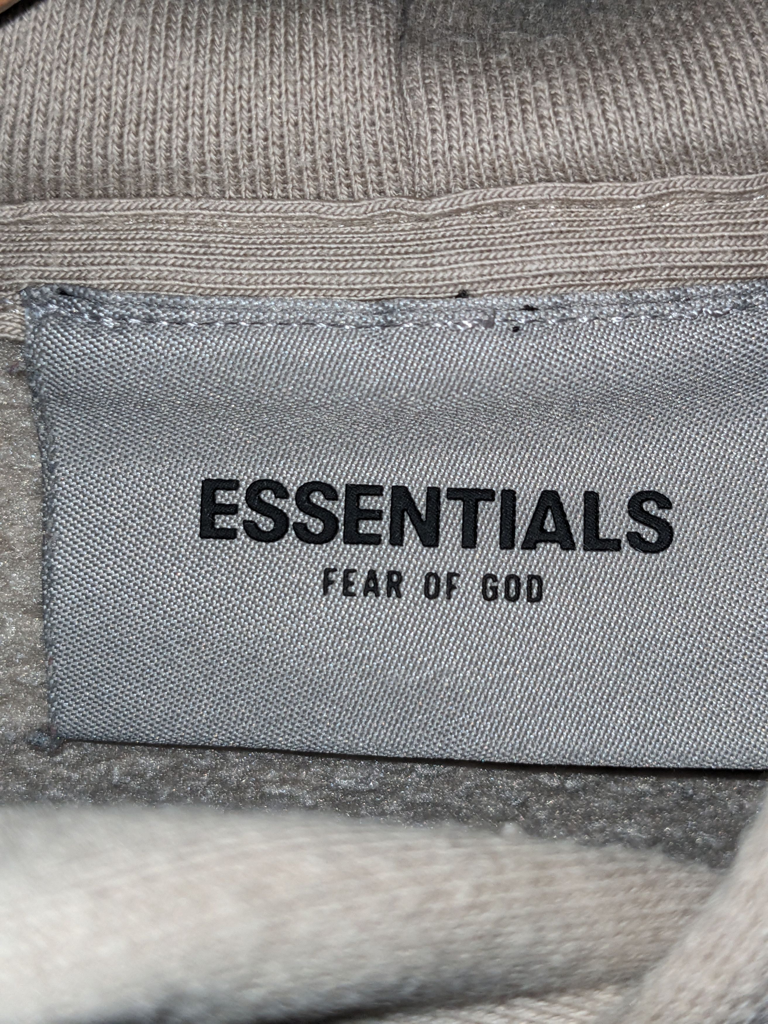 Essentials × Fear of God Essentials Fear of God Beige YOUTH X-Small Hoodie Size US XS / EU 42 / 0 - 3 Thumbnail