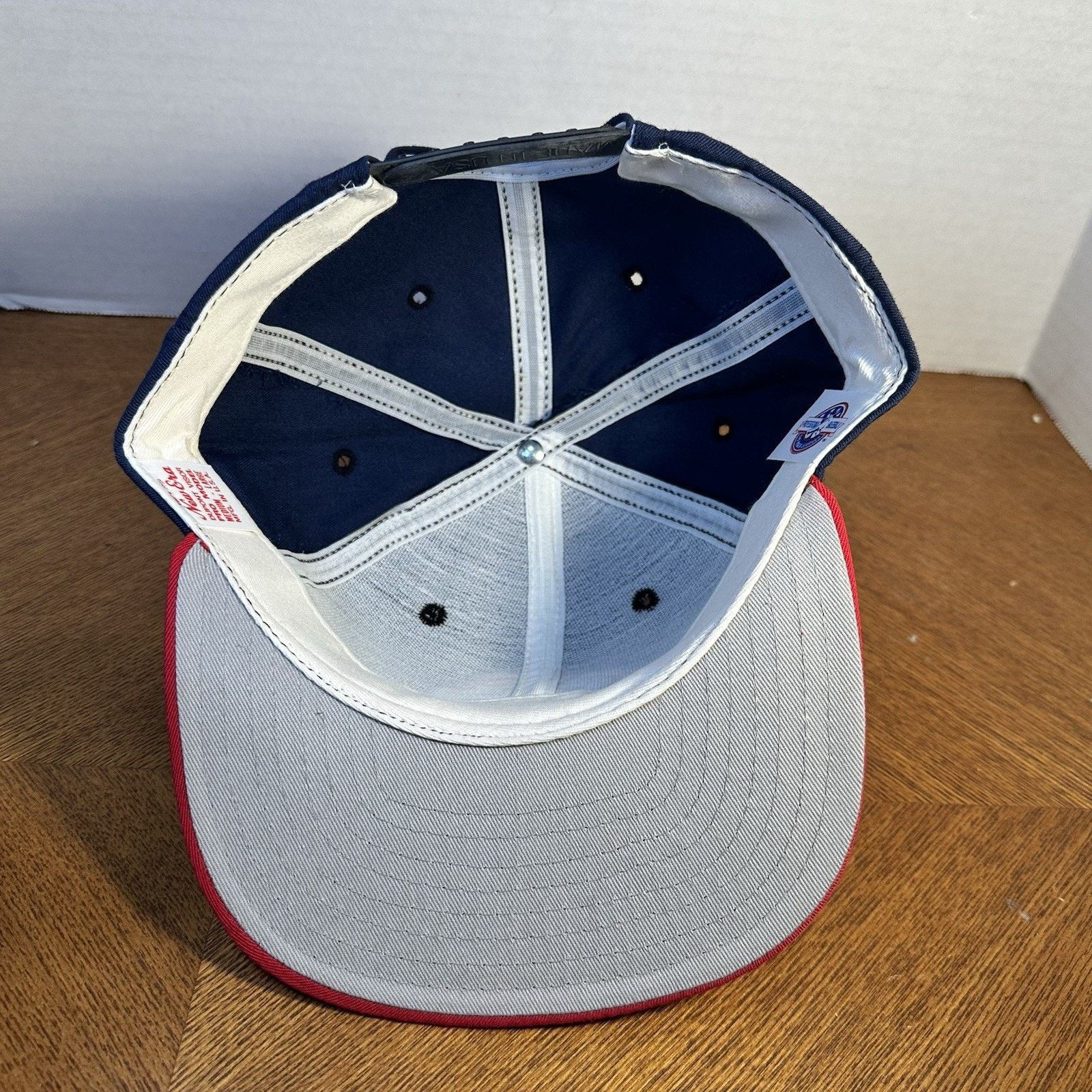 New Era VTG 90s Canton-Akron Indians Wahoo Logo New Era Snapback Hat Size ONE SIZE - 5 Thumbnail