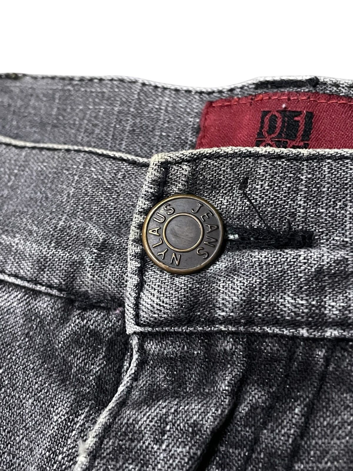 5351 POUR LES HOMMES × GOSTAR DE FUGA × Japanese Brand Nylaus 0125 Japan Patchwork Reconstructed Denim Jeans Size US 32 / EU 48 - 14 Thumbnail