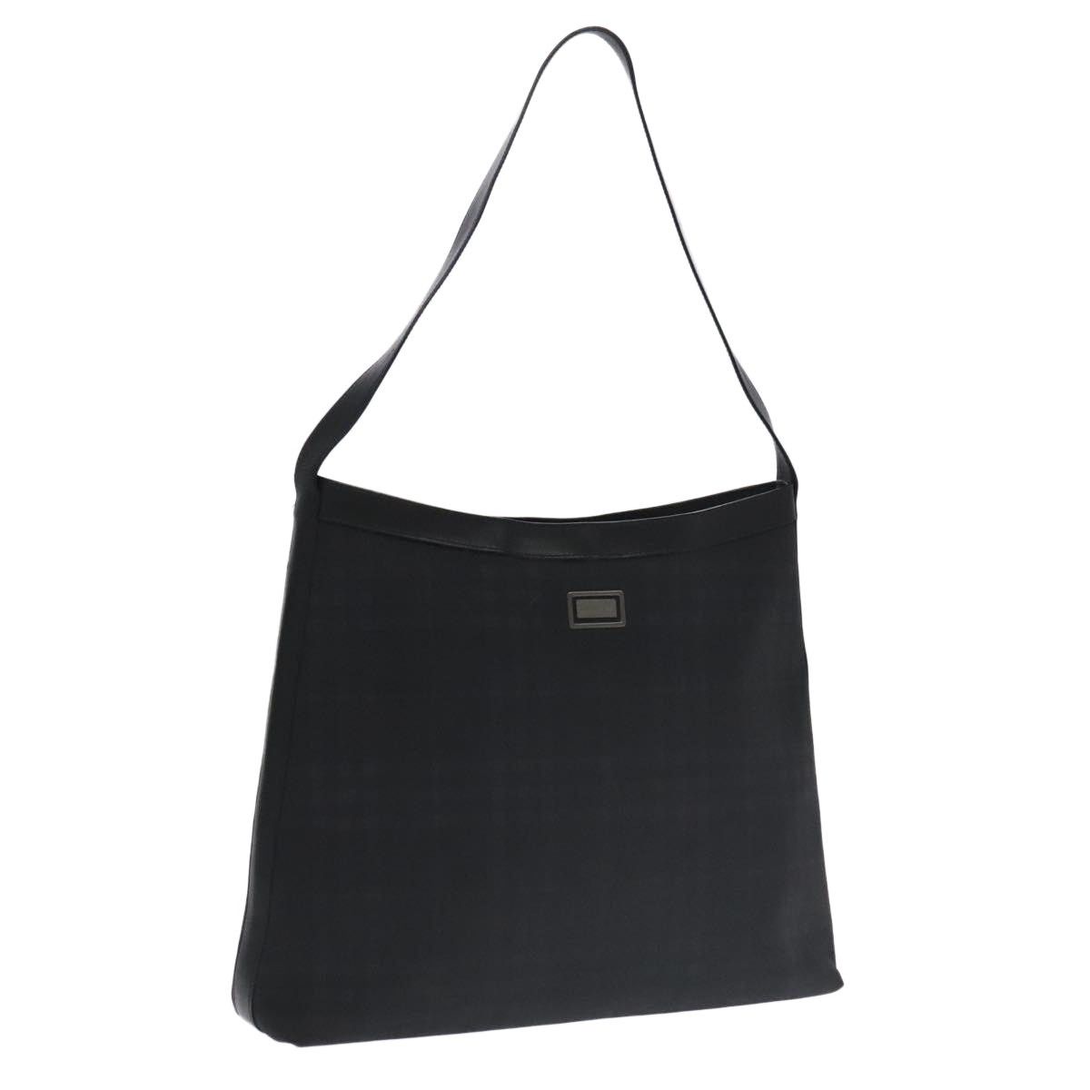 Burberry Burberry Nova Check Shoulder Bag Pvc Black Size ONE SIZE - 1 Thumbnail