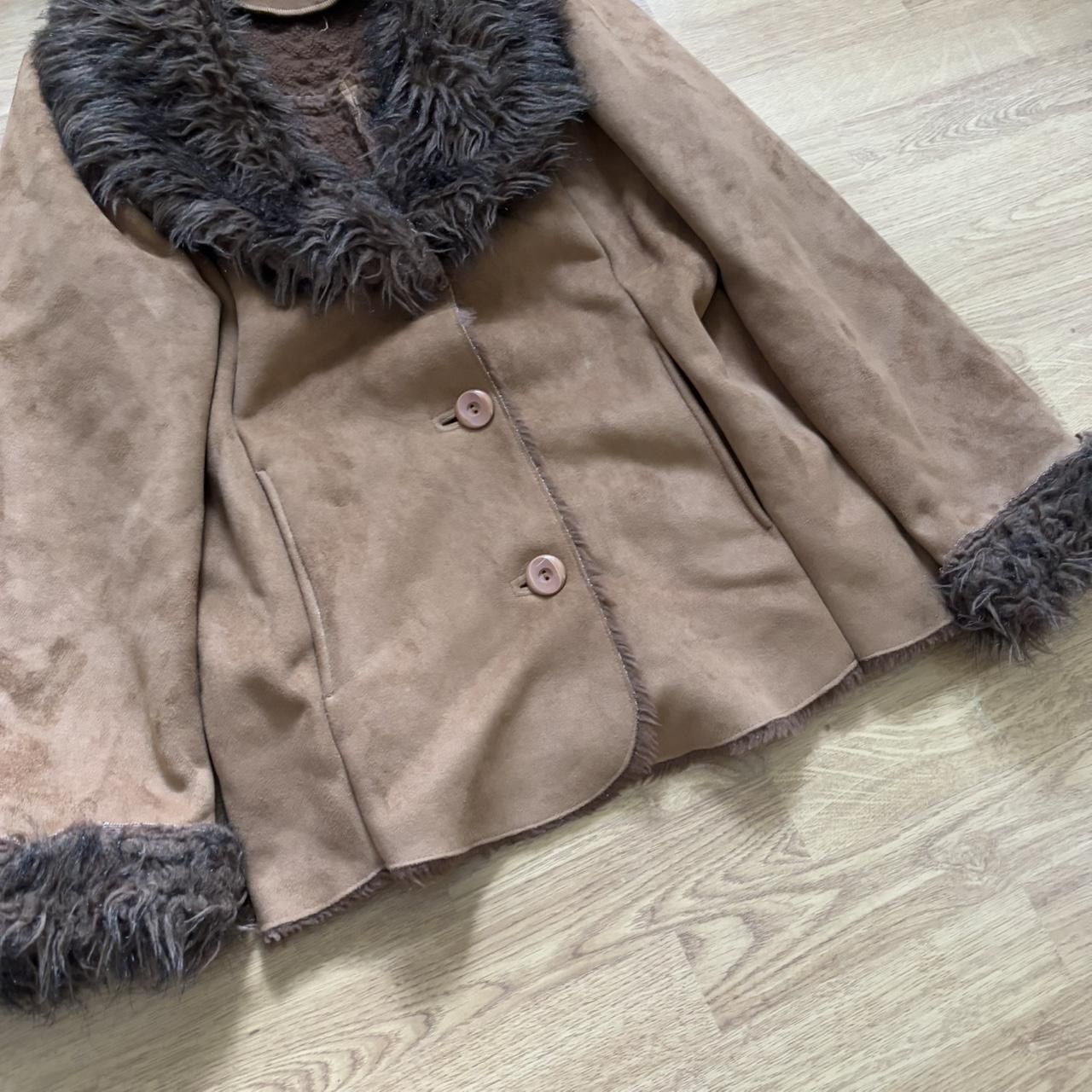 Japanese Brand × Vintage Vintage y2k 90s faux fur jacket Size M / US 6-8 / IT 42-44 - 4 Thumbnail