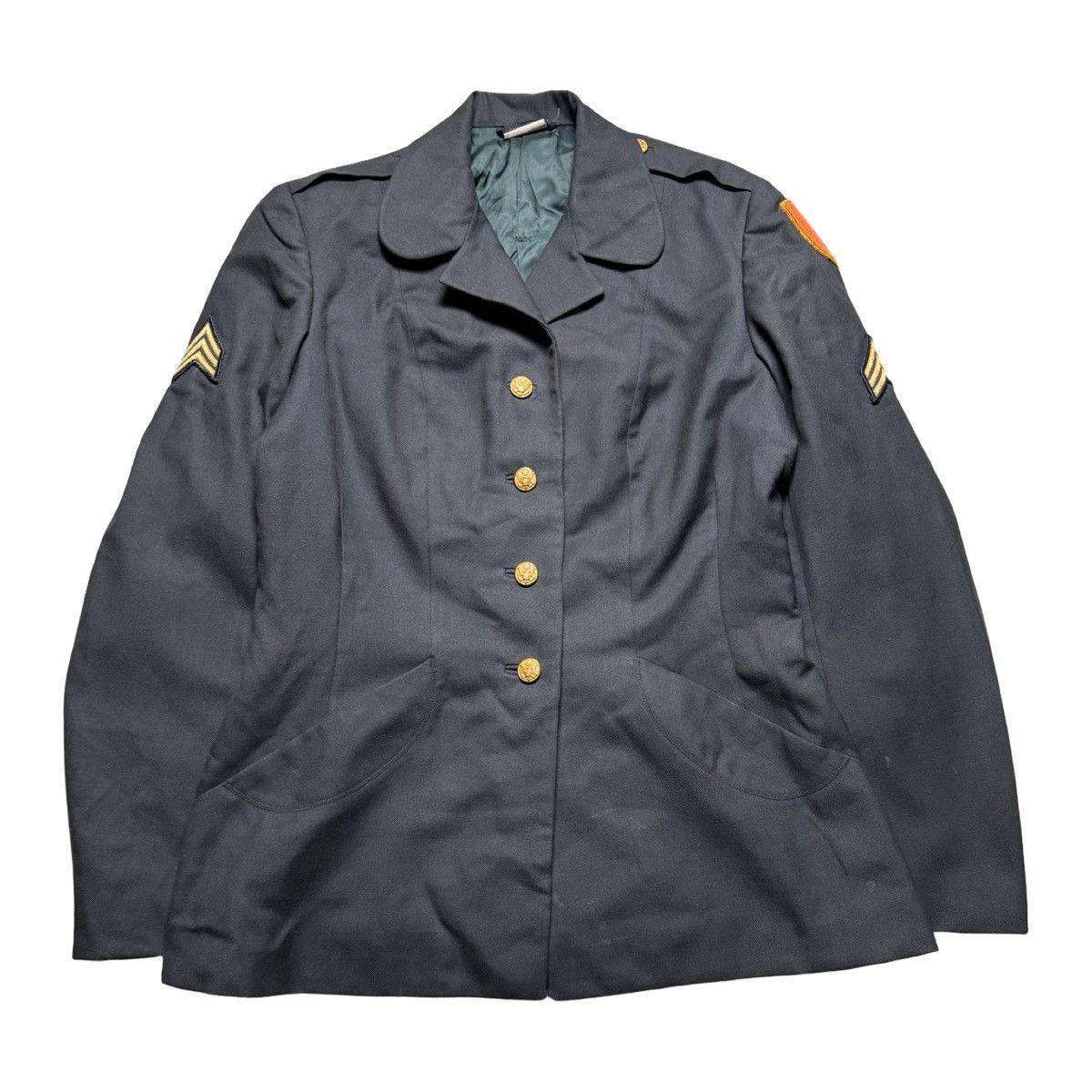 Other US Army Coat 18LG Blazer Uniform Jacket Wool Blend Tropical Size XL / US 12-14 / IT 48-50 - 1 Thumbnail