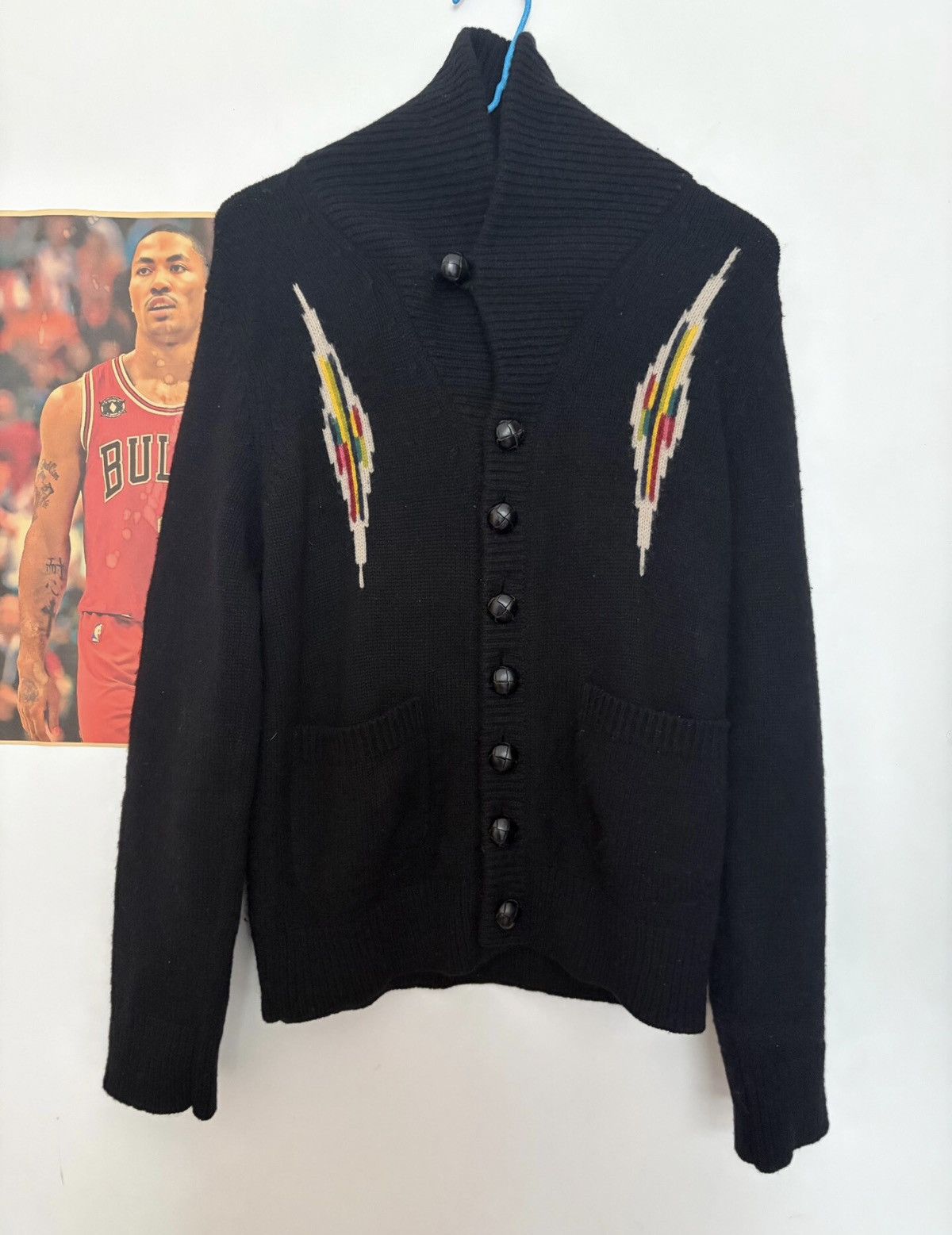 Number (N)ine Number (N)ine Fall 2007 Diamond-Embroidered Wool Jacket Size US M / EU 48-50 / 2 - 4 Thumbnail