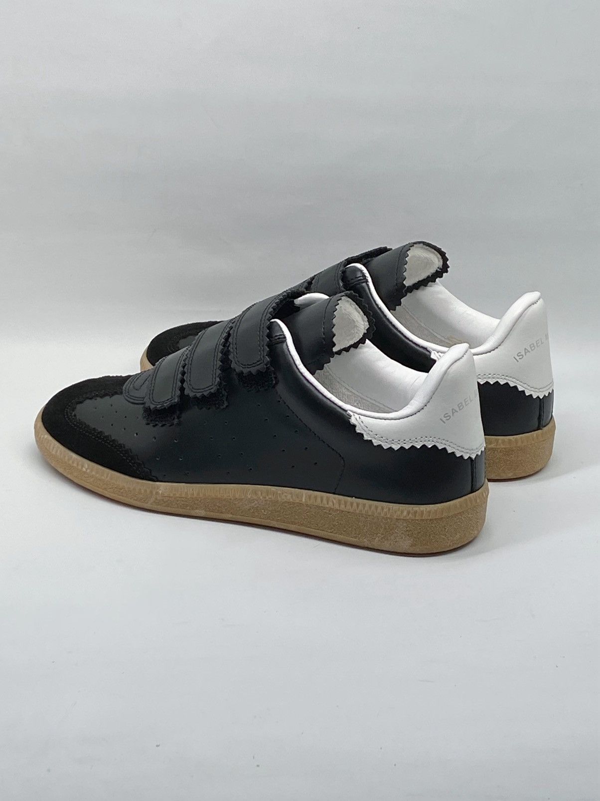 Isabel Marant Isabel Marant Beth Leather Grip-Strap Sneakers size 35 Size US 5 / IT 35 - 7 Thumbnail