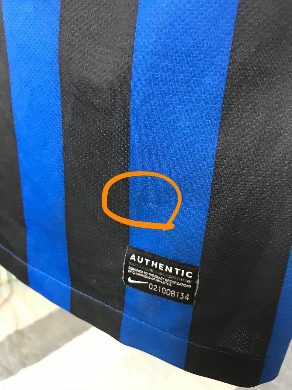 Nike 🔥 Inter Milan 2011 2012 Nike Football Soccer Jersey Shirt Size US M / EU 48-50 / 2 - 11 Thumbnail