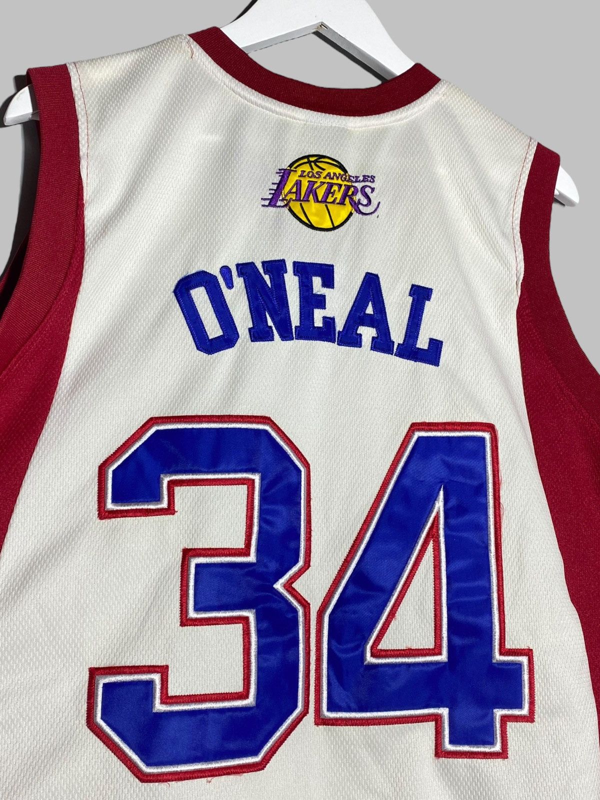 Nike × USA Olympics × Vintage #34 O’neal Vintage Nike NBA All Star Game L.A Lakers Size US XL / EU 56 / 4 - 3 Thumbnail