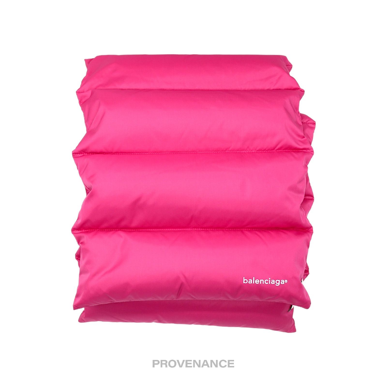 Balenciaga 🔴 Balenciaga Puffer Down Scarf - Pink Size ONE SIZE - 1 Thumbnail
