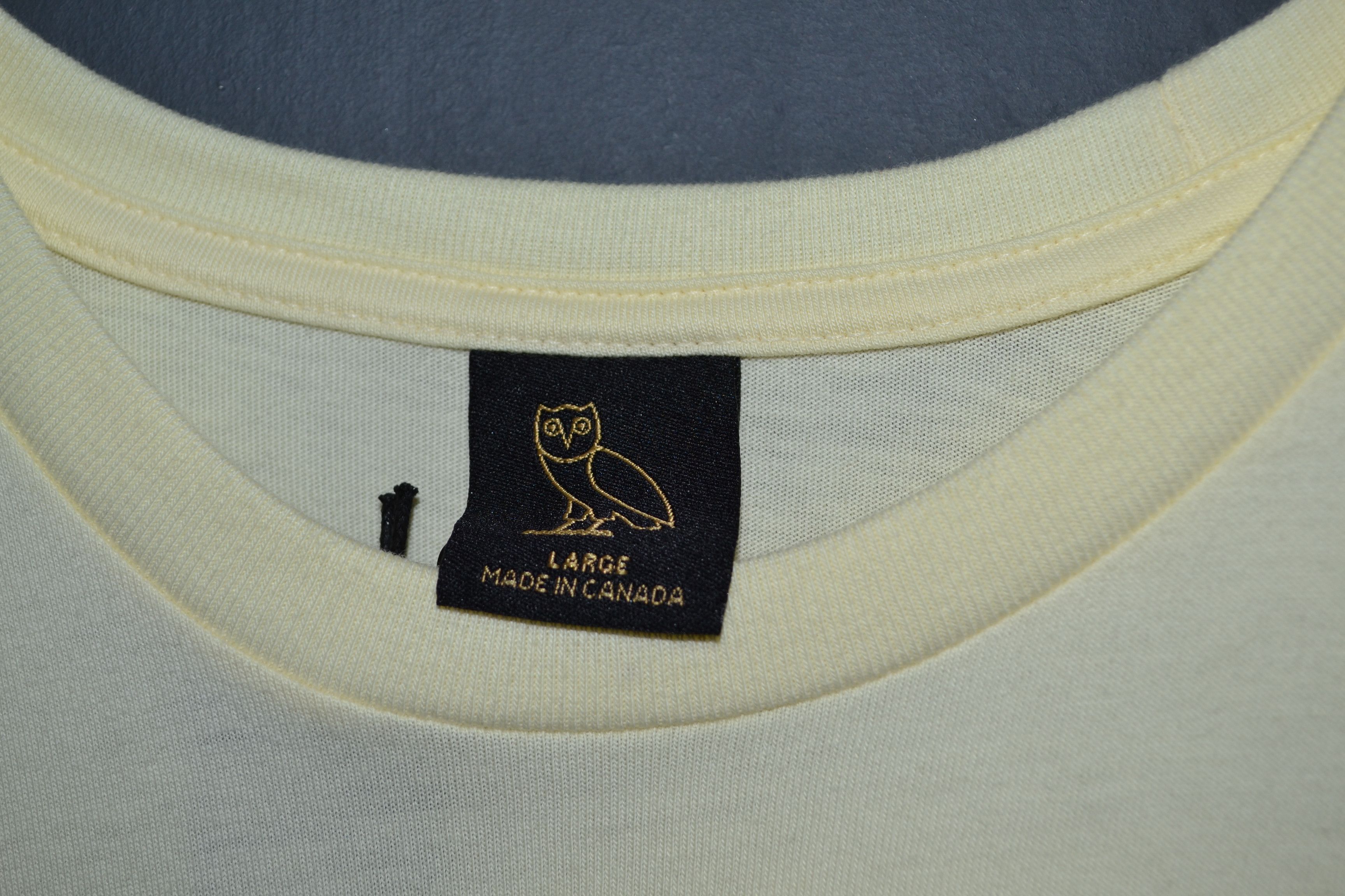 October's Very Own Octobers Very Own OVO New L Cream Color the 6 Size US L / EU 52-54 / 3 - 6 Thumbnail