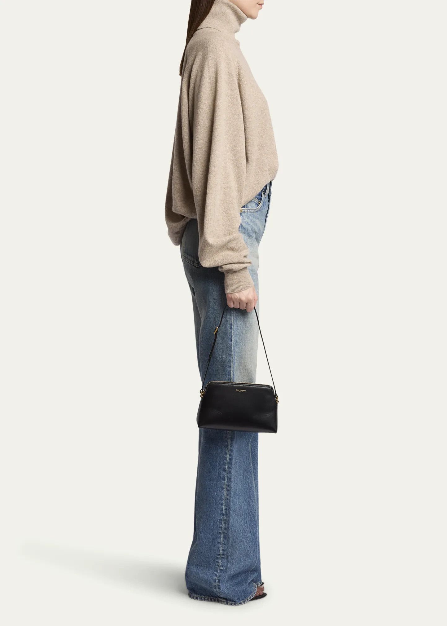 Saint Laurent Paris os11x0526 Size: OS / Mini Pouch on Strap Shoulder Bag Size ONE SIZE - 5 Thumbnail