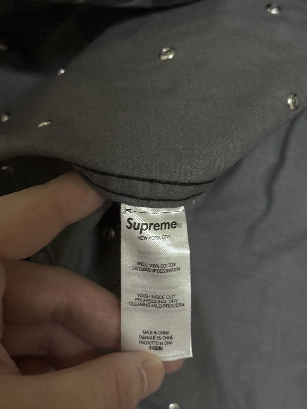 Supreme × Undercover Supreme undercover studded BDU jacket Size US L / EU 52-54 / 3 - 5 Thumbnail