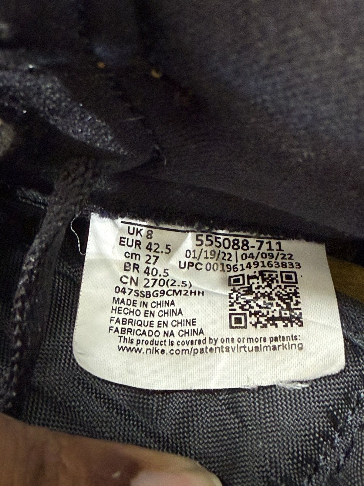 Jordan Brand Air Jordan 1 Taxi Size 9 (2022) Size US 9 / EU 42 - 10 Thumbnail