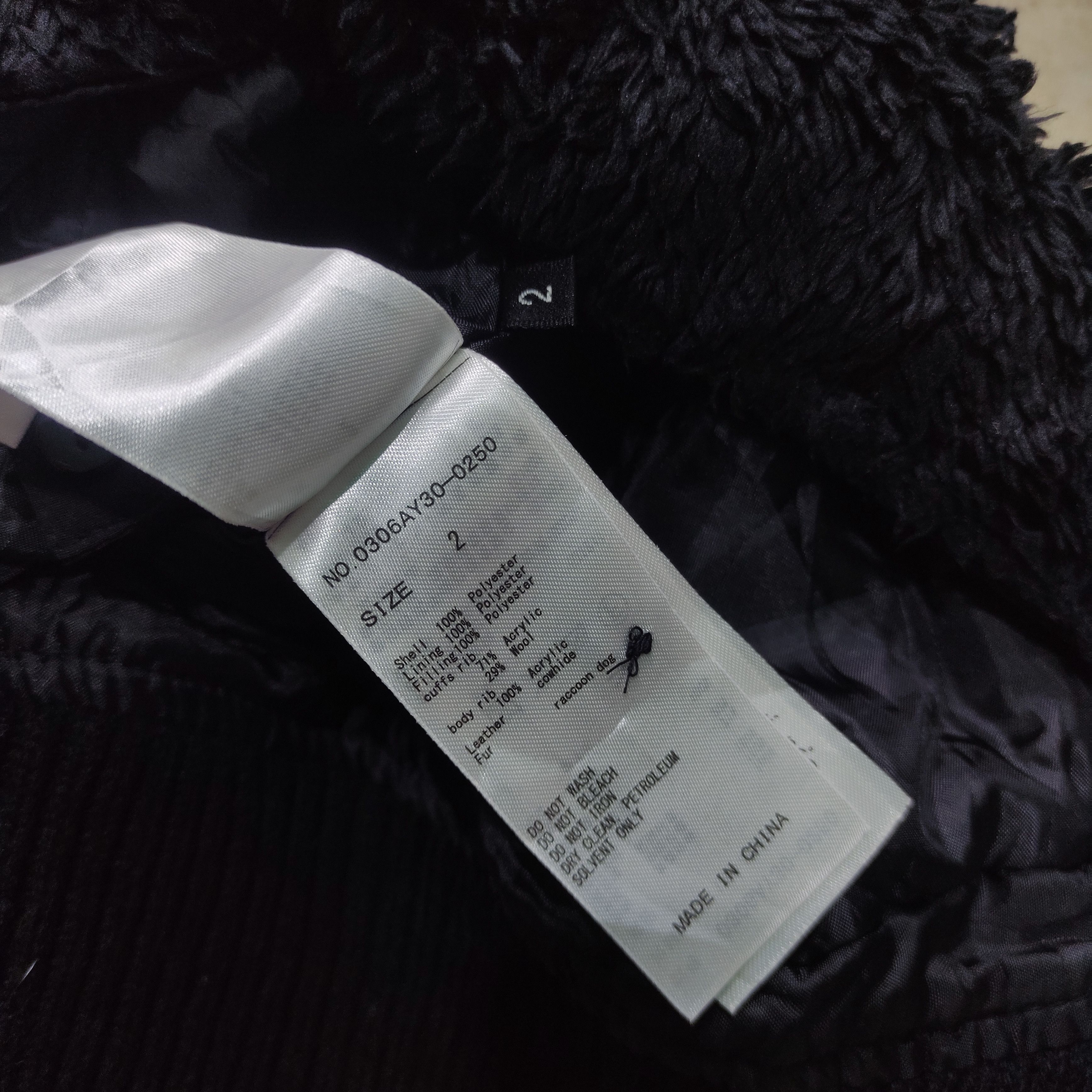 If Six Was Nine SLY Bondage Fur Raccoon Jacket 2000s L.G.B Size US M / EU 48-50 / 2 - 10 Thumbnail