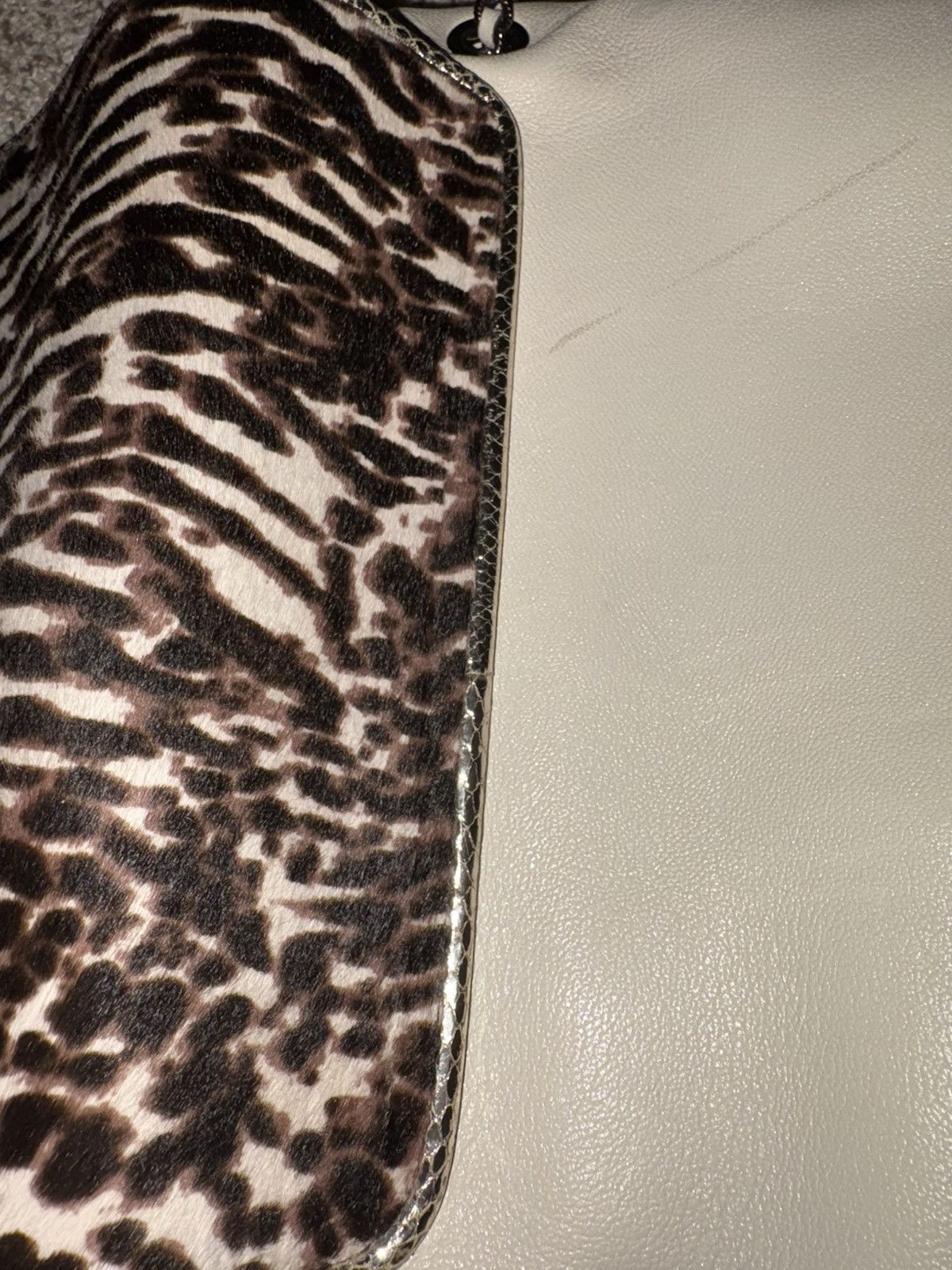 Marc Jacobs Marc Jacobs Safari Large Bag Ivory/Zebra Size ONE SIZE - 7 Thumbnail