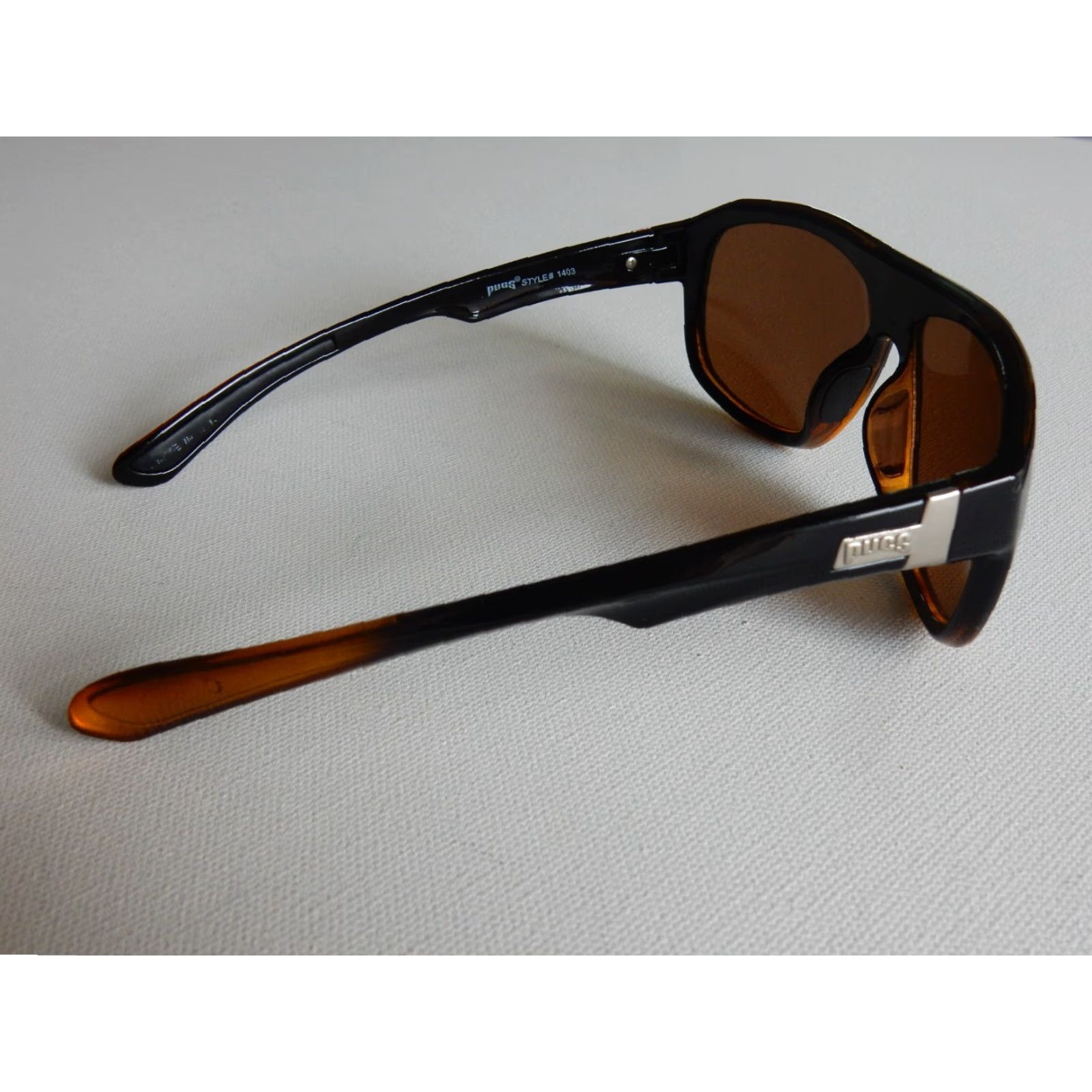 Vintage VINTAGE Pugs Sunglasses Men Black Classic Eyewear Size ONE SIZE - 3 Thumbnail