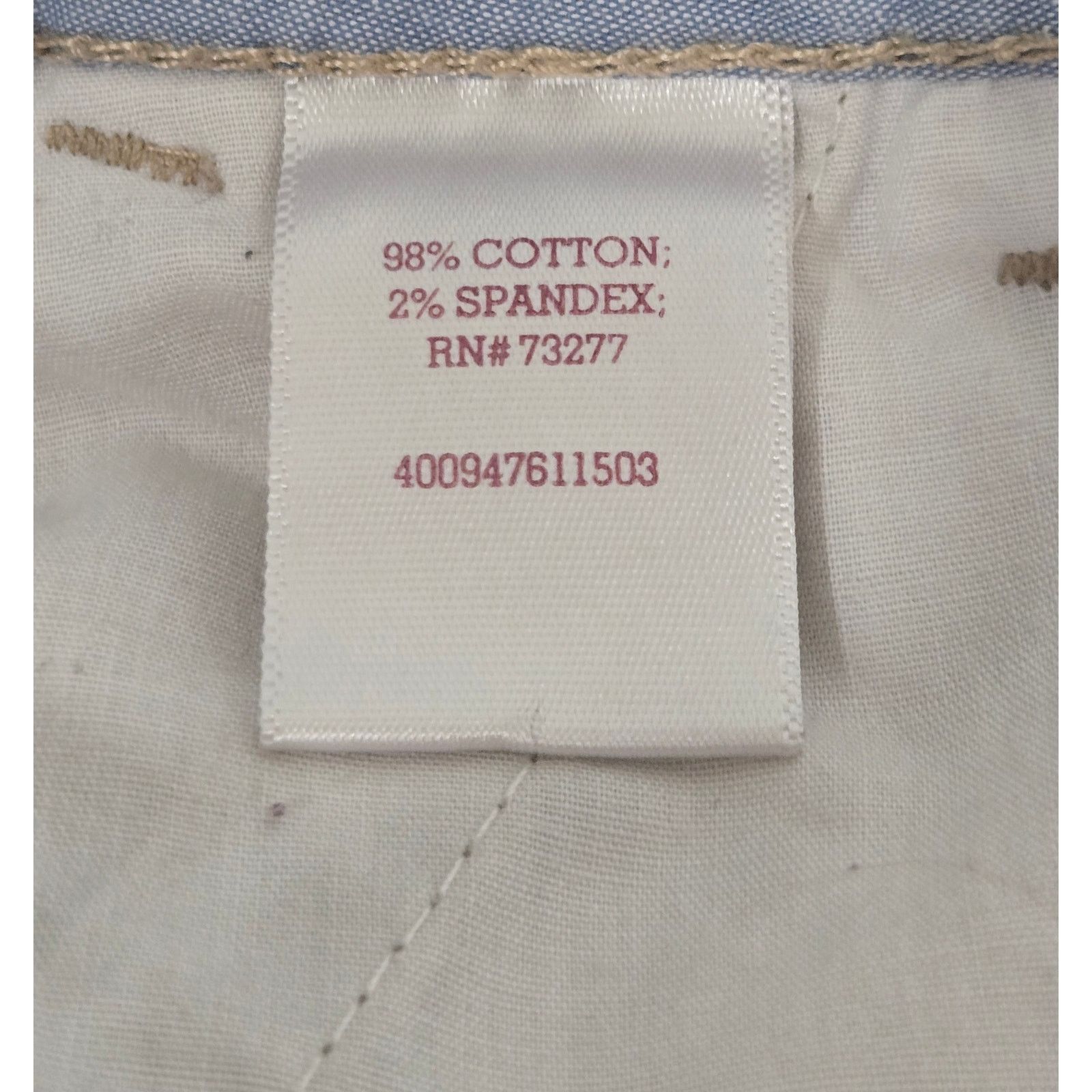 Other SO Tan Flat Front Chino Shorts 3 Juniors Slashed Pockets Size 30" / US 8 / IT 44 - 4 Thumbnail