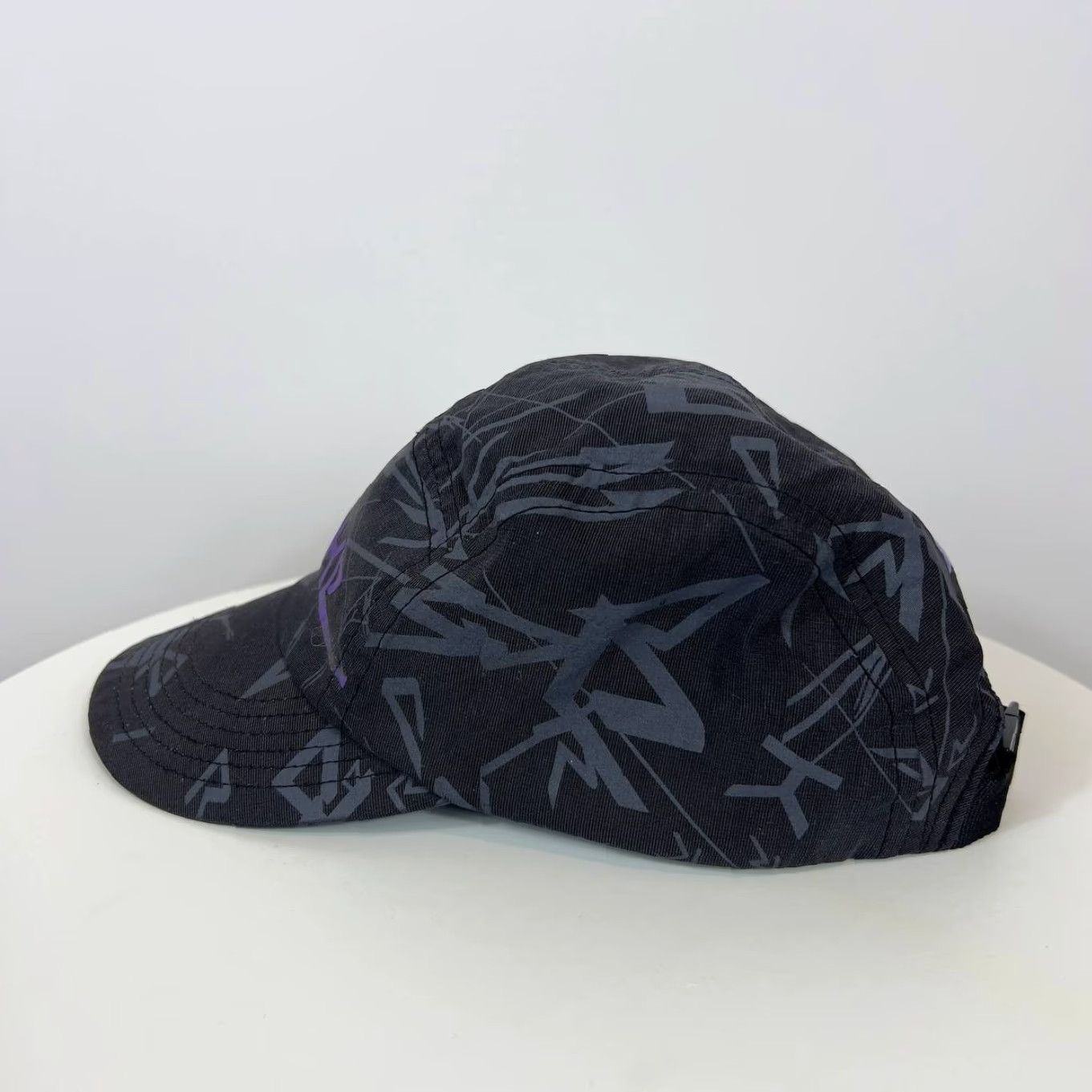 Nike Nike Vintage Cap 5 Panel Size S/M Men's Black Cap, Adjustable, Solid Pattern, Nike, Men, One Size, Casual, Summer, Spring, Fall Size ONE SIZE - 5 Thumbnail