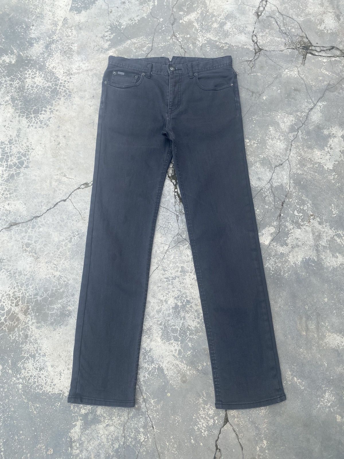 Katharine Hamnett London KATHARINE HAMNETT Stretchable Slim Fit Jeans Size US 31 - 1 Thumbnail