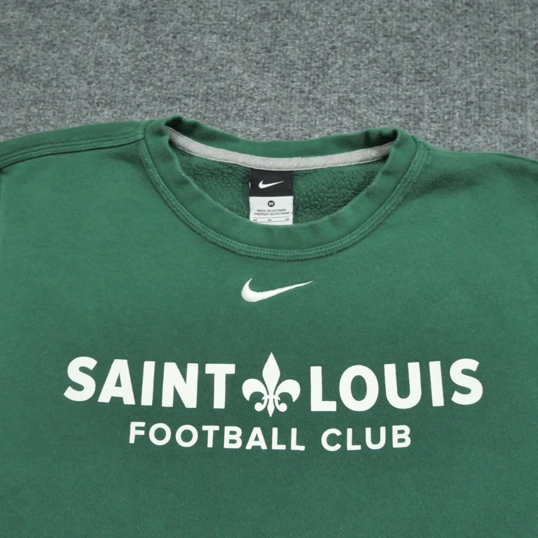 Urban Outfitters Saint Louis Football Club Sweatshirt Adult Medium Green Nike Center Swoosh Mens Size US M / EU 48-50 / 2 - 2 Thumbnail