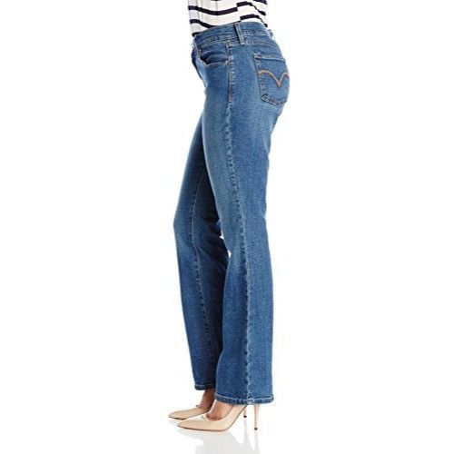 Levi's Levi's Women's 515 Classic Boot Cut Mid Rise Blue Jeans Size 32" / US 10 / IT 46 - 7 Thumbnail