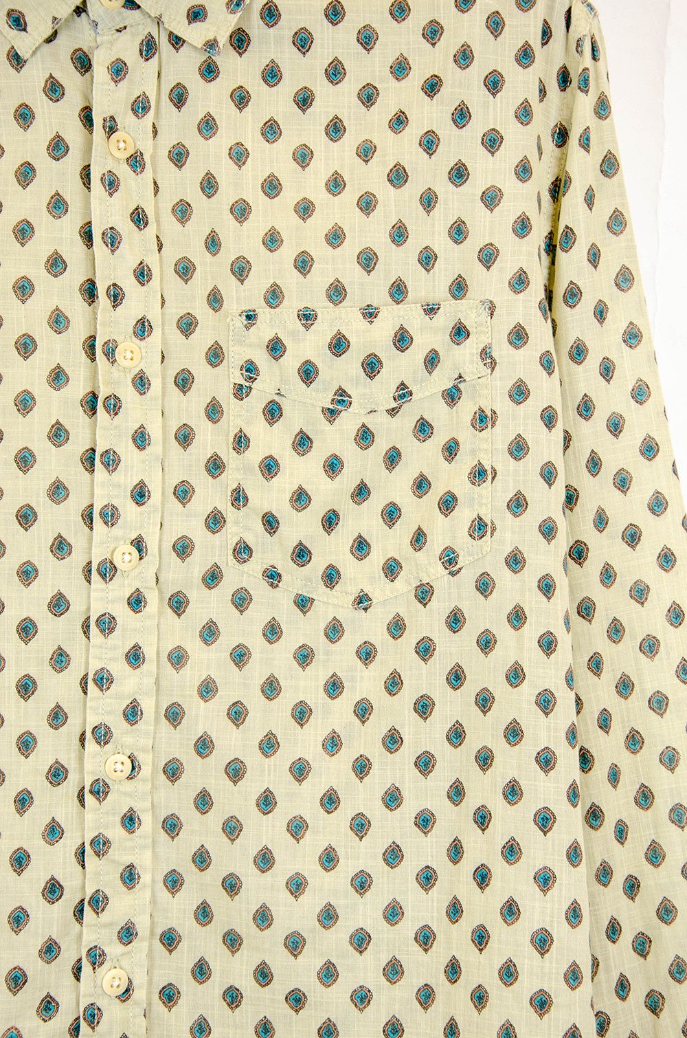Woolrich Woolen Mills Woolrich Patterned Cotton Shirt – Size M Size US M / EU 48-50 / 2 - 4 Thumbnail