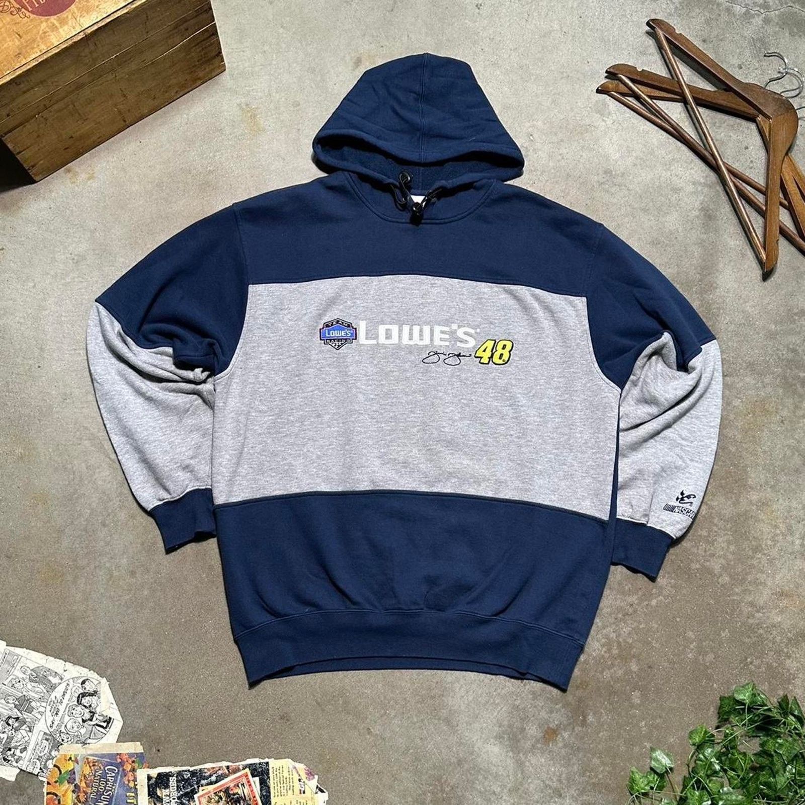 Chase Authentics Vintage Chase Authentic NASCAR Embroidered Hoodie Sweatshirt Size US L / EU 52-54 / 3 - 1 Thumbnail