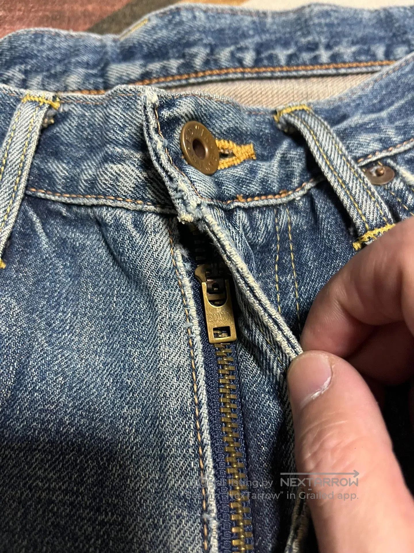 Edwin Edwin 505 Straight Fit Jeans. Size US 32 / EU 48 - 3 Thumbnail