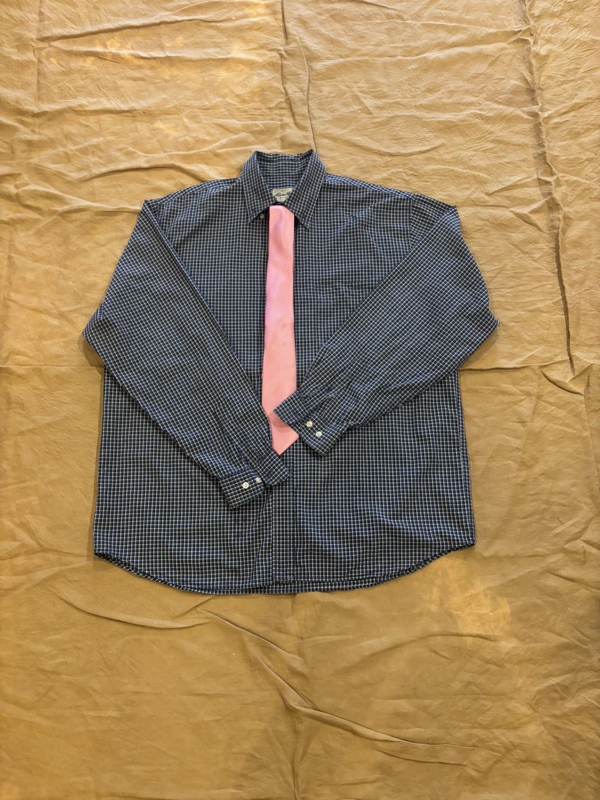 Eddie Bauer Eddie Bauer shirt & tie.ms-28 Size US L / EU 52-54 / 3 - 10 Thumbnail