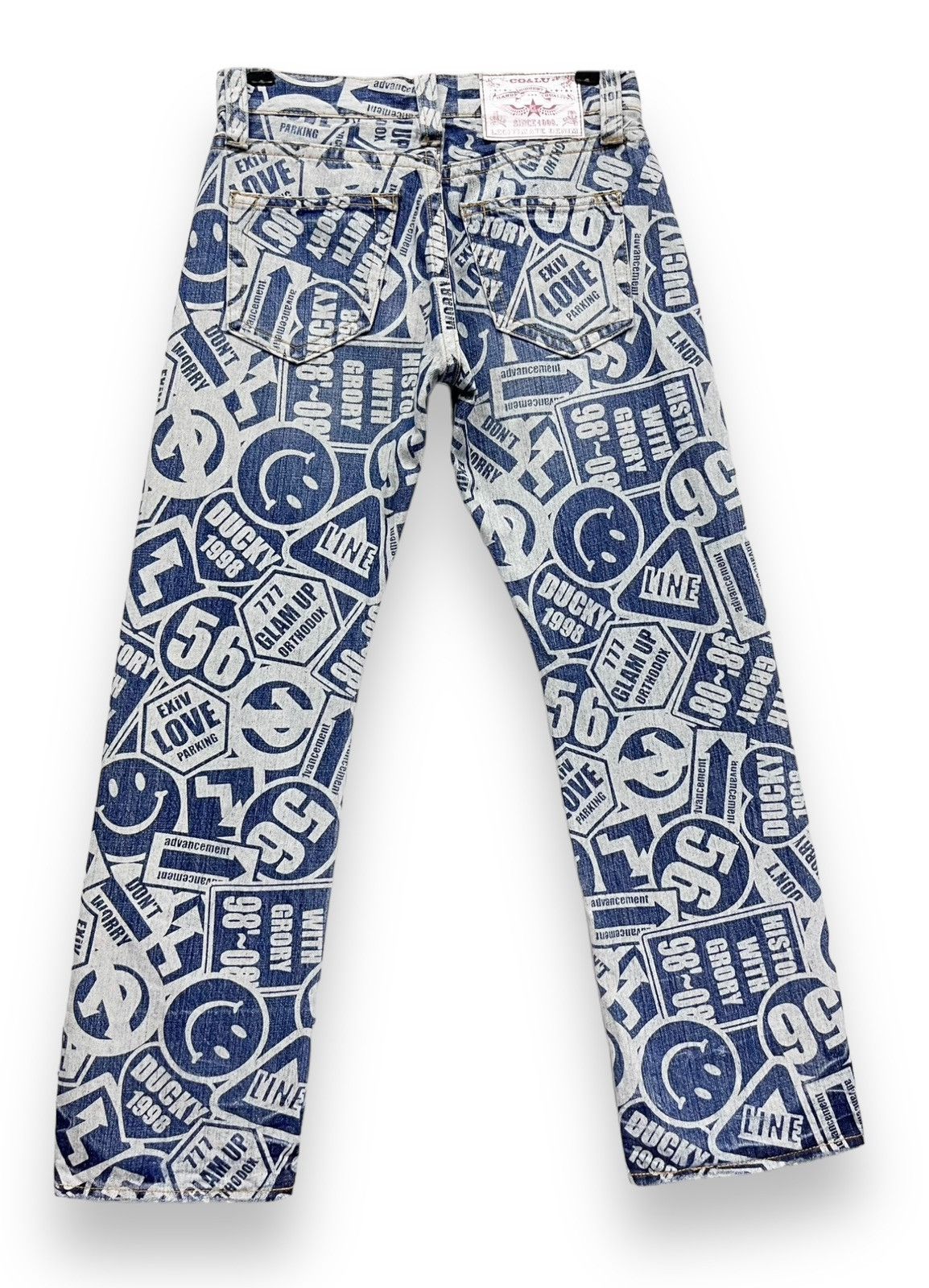 Other DOPE🔥CO&LU Vintage Full Print Denim Hysteric Glamour Style Size US 29 - 3 Thumbnail