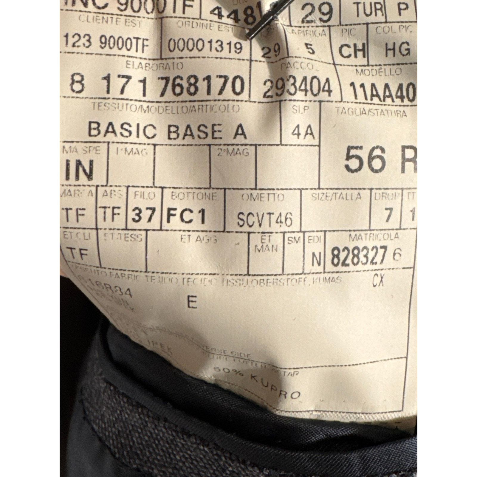 Tom Ford Tom Ford Charcoal Gray Steel Blue Woo Blazer (56R EU) 46R US Size 46L - 6 Thumbnail