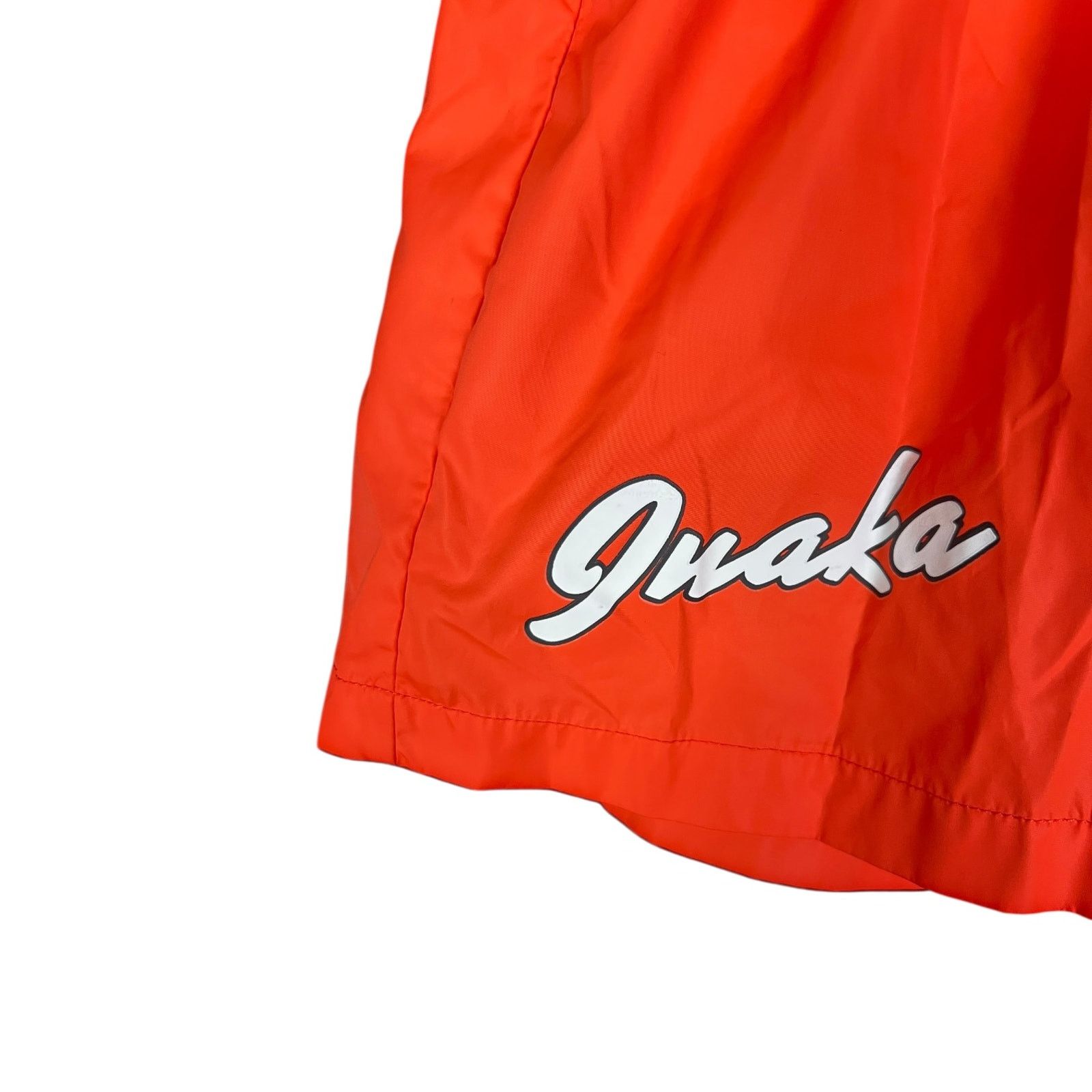 Other Inaka Power Men L Orange Elastic Waist 5" Inseam Swim Trunks Size US 36 / EU 52 - 3 Thumbnail