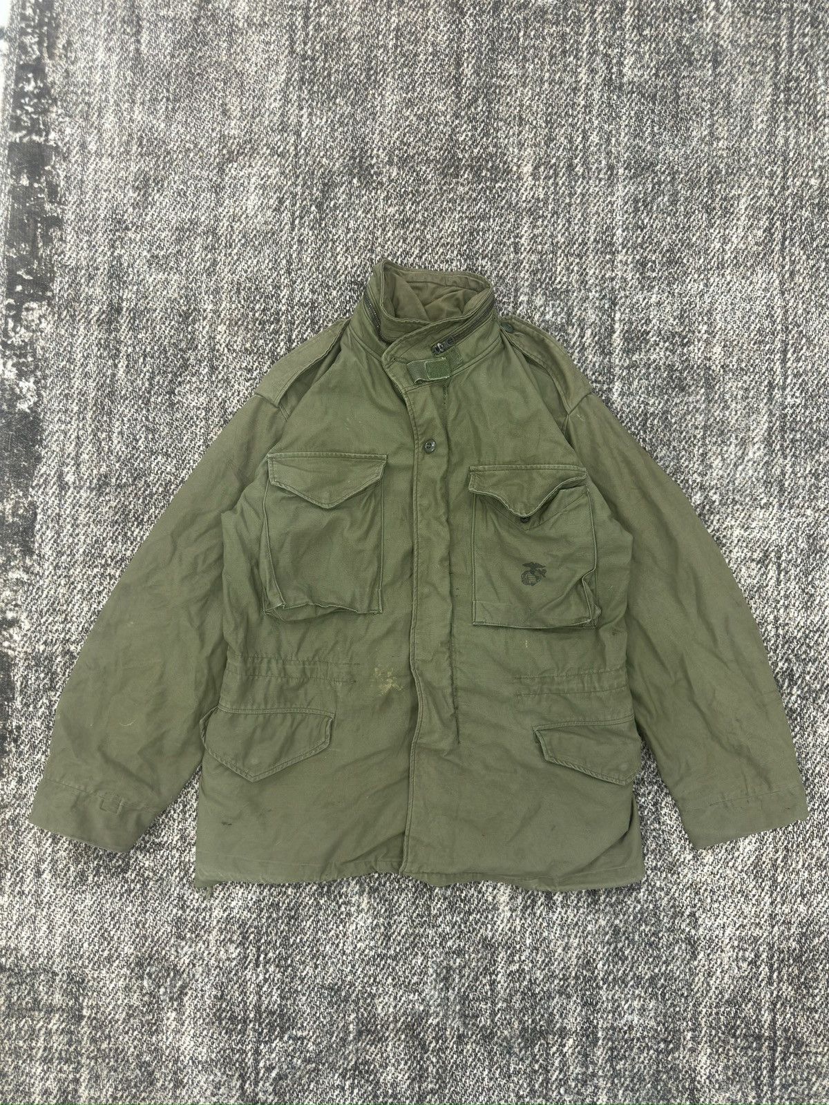 Alpha Industries × Vintage VINTAGE USMC M65 COAT COLD WEATHER MAN’S FEILD Size US S / EU 44-46 / 1 - 1 Thumbnail