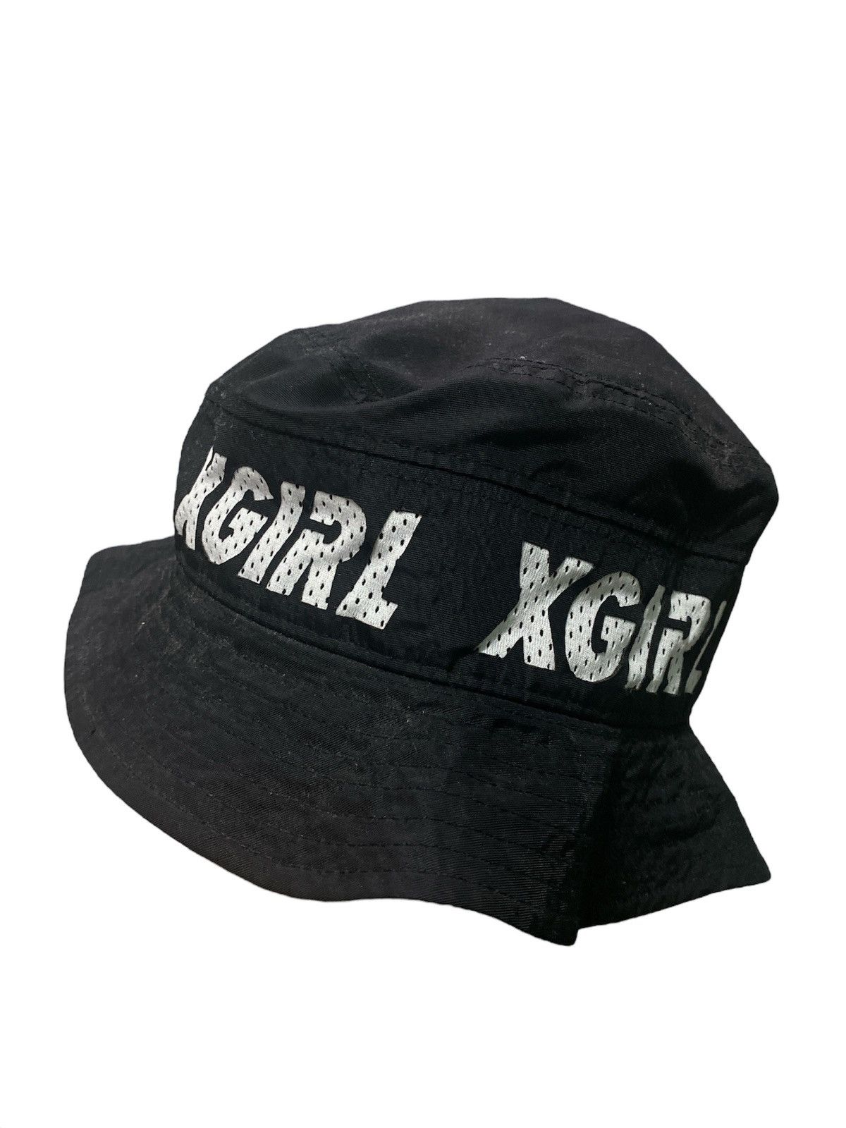Japanese Brand × X-Girl ‼️RARE‼️BUCKET HAT XGIRL SPELLOUT VINTAGE 🔥 Size ONE SIZE - 3 Thumbnail