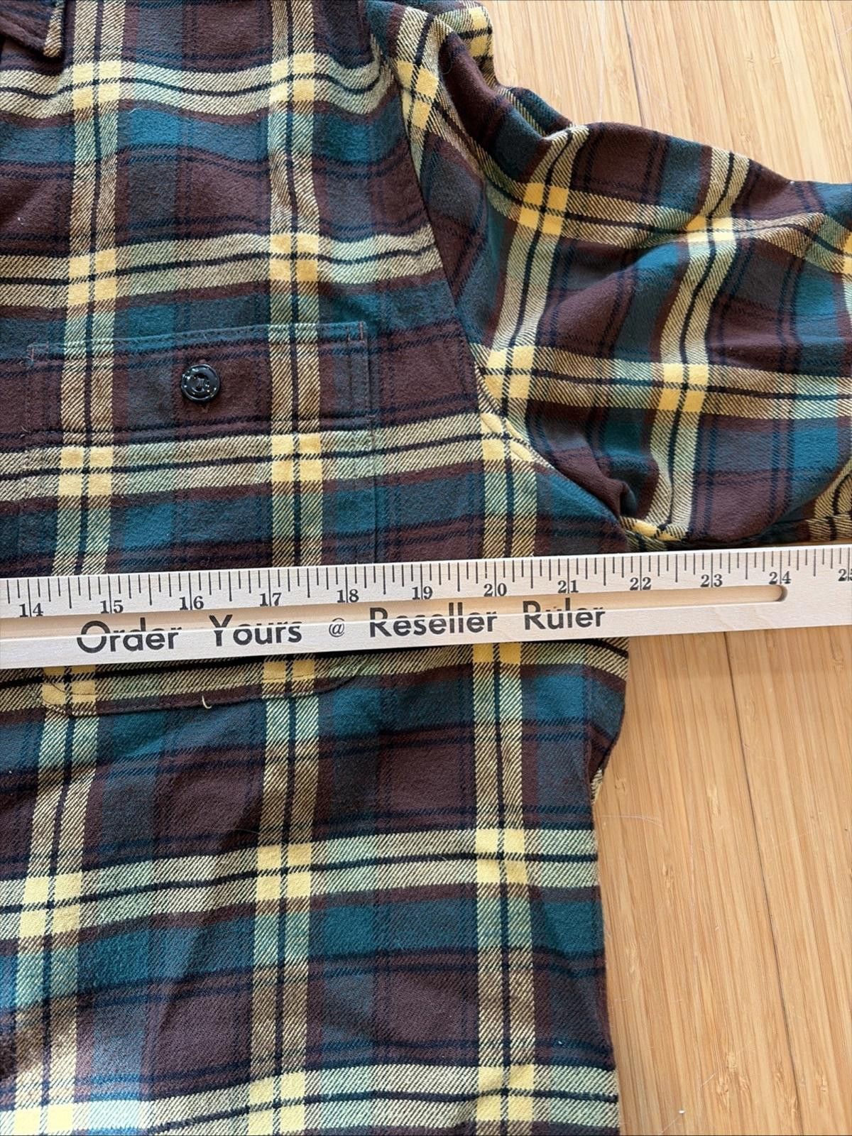 J.Crew J. CREW Mid-Weight Flannel Shirt Classic Fit Size US M / EU 48-50 / 2 - 4 Thumbnail